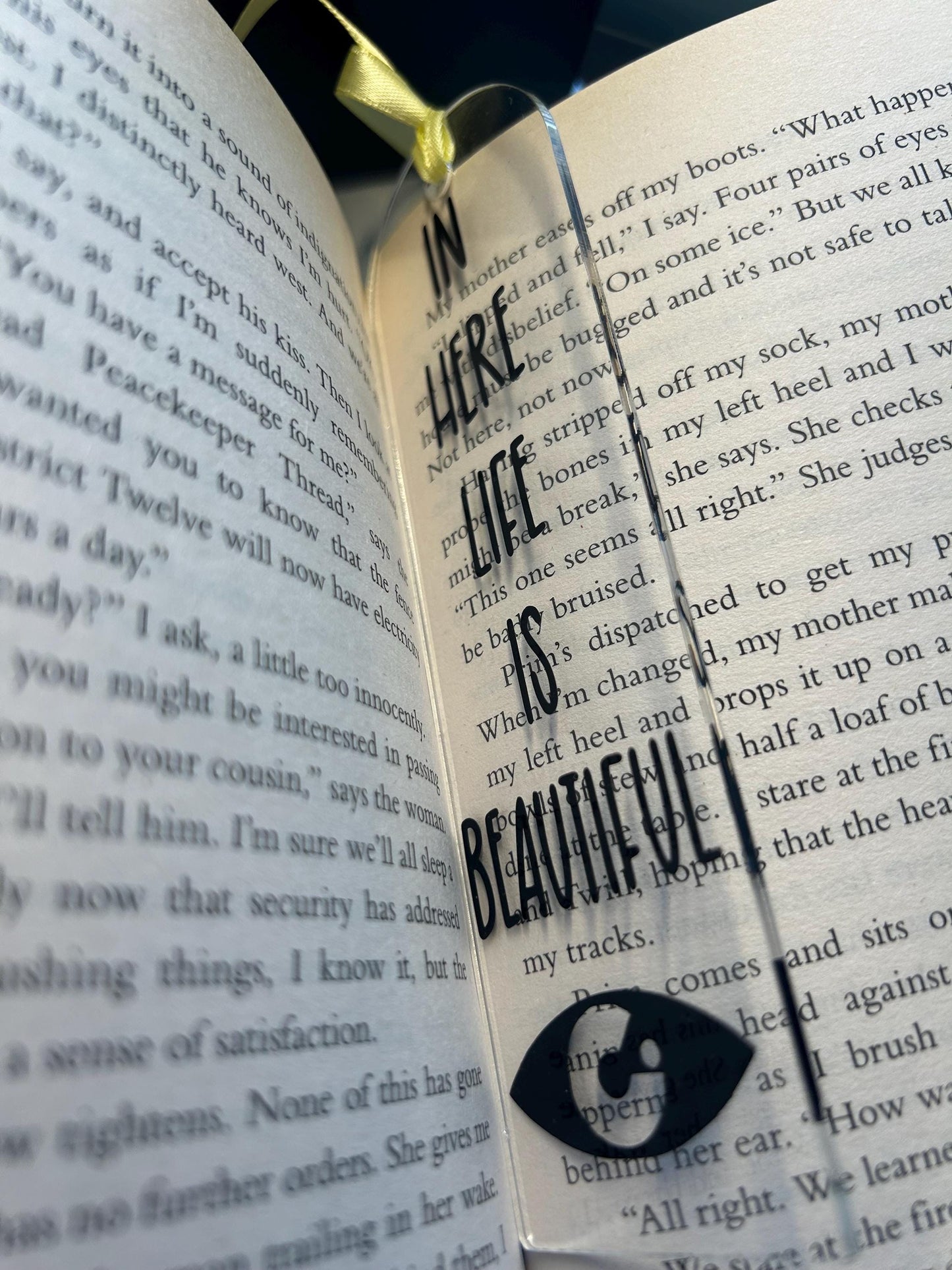 In here life is beautiful (Cabaret) Bookmark
