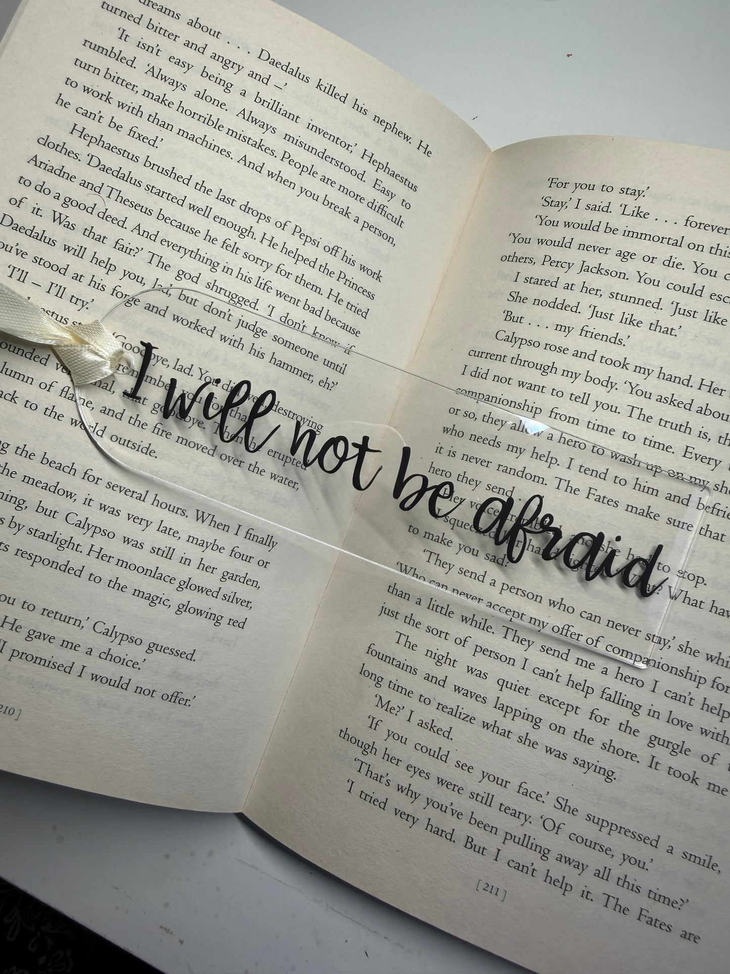 I will not be afraid Throne of glass bookmark (4 styles!)