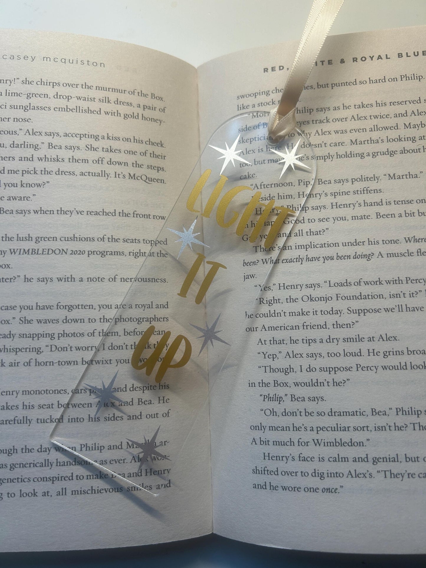 Light it up (Crescent City) Bookmark