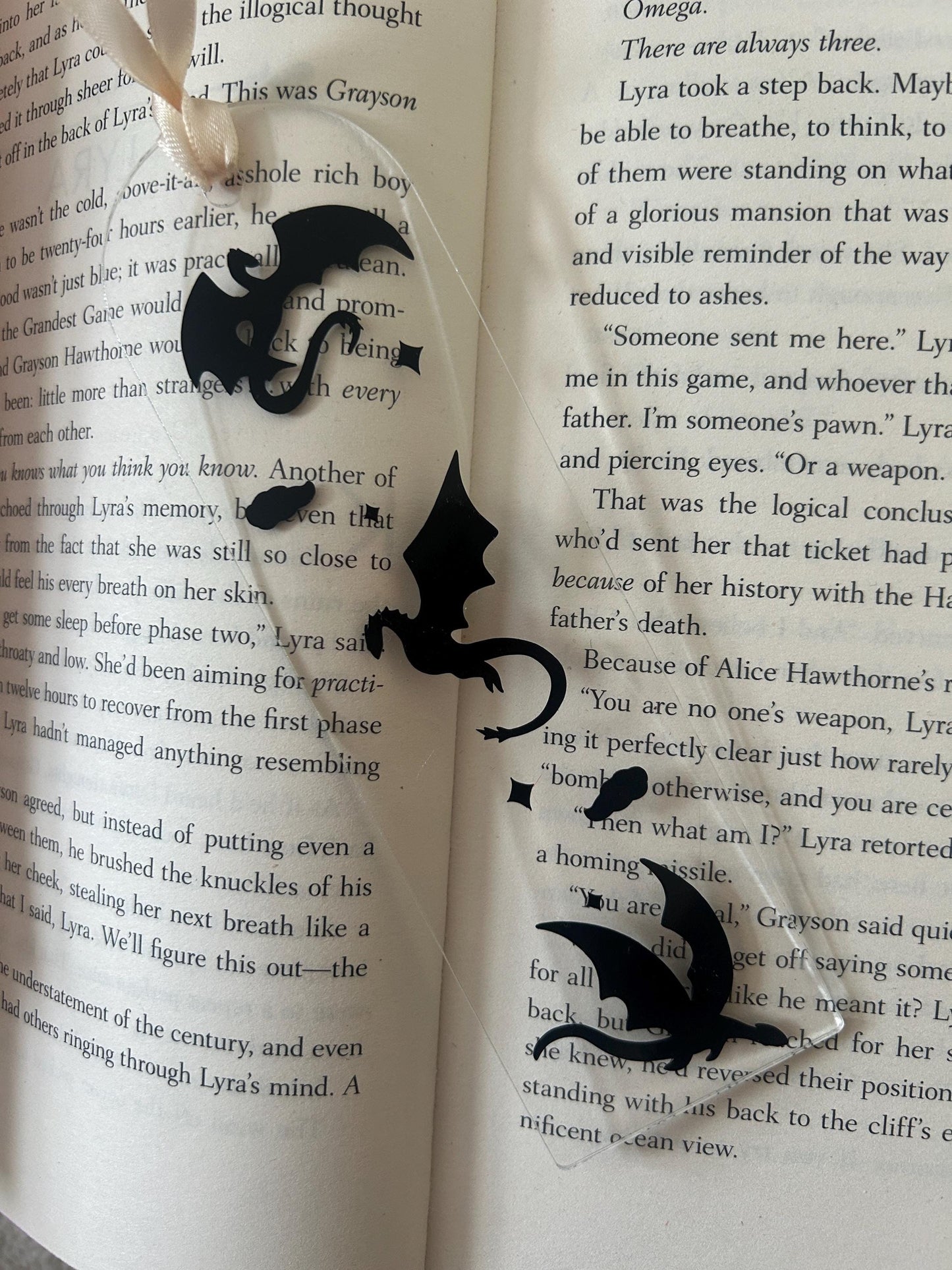 Dragons bookmark