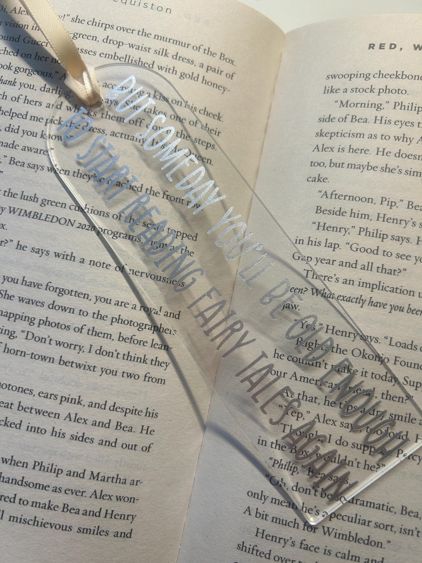 But someday you’ll be old enough to start reading fairy tales again (C.S Lewis)