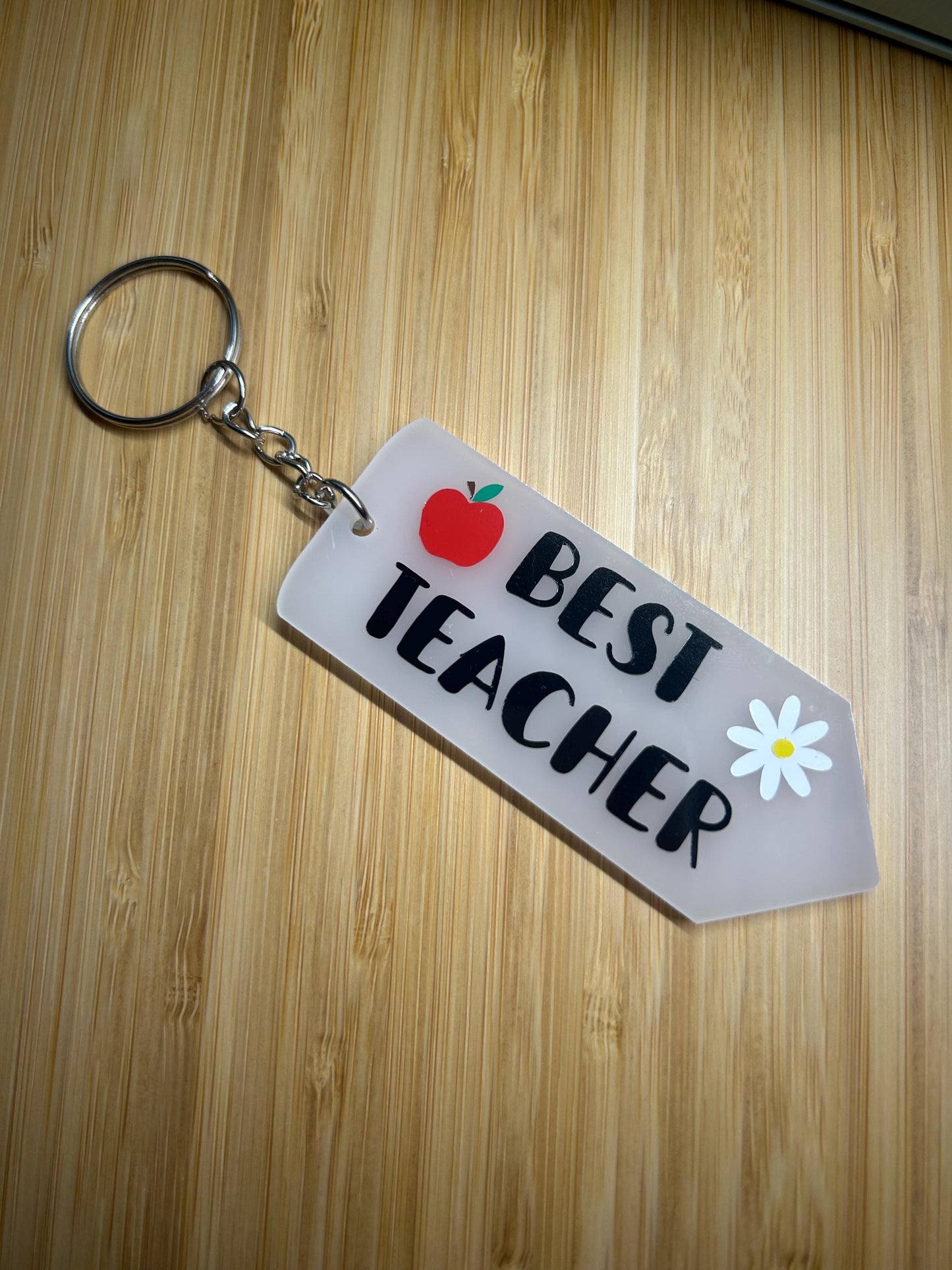 Best Teacher Pencil keyring