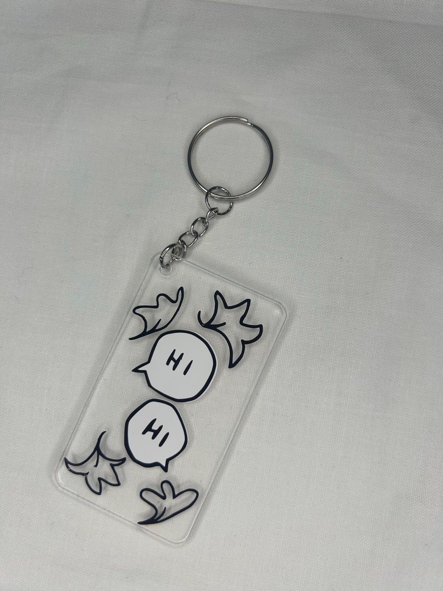 Heartstopper keyring