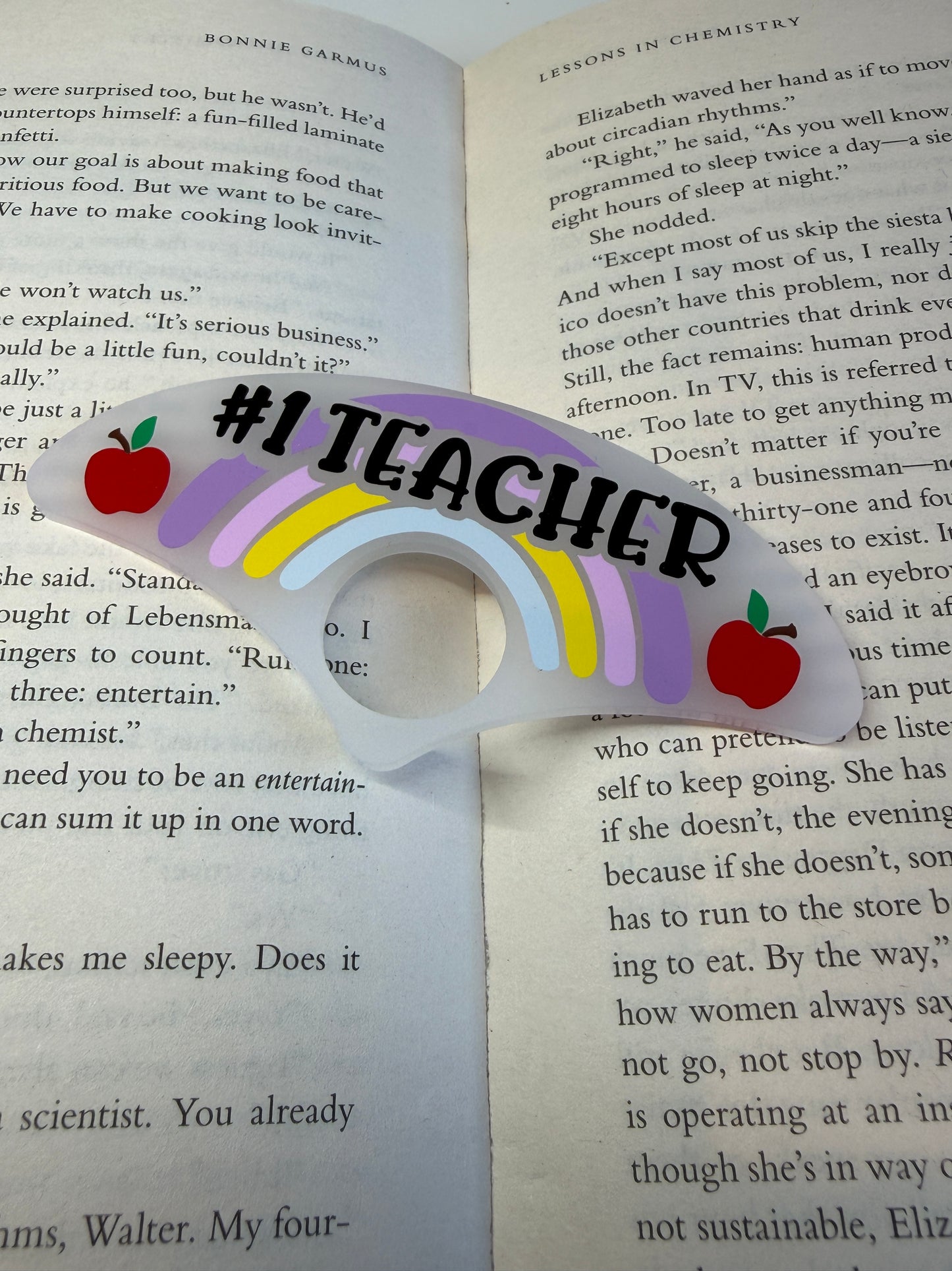 #1 teacher book holder