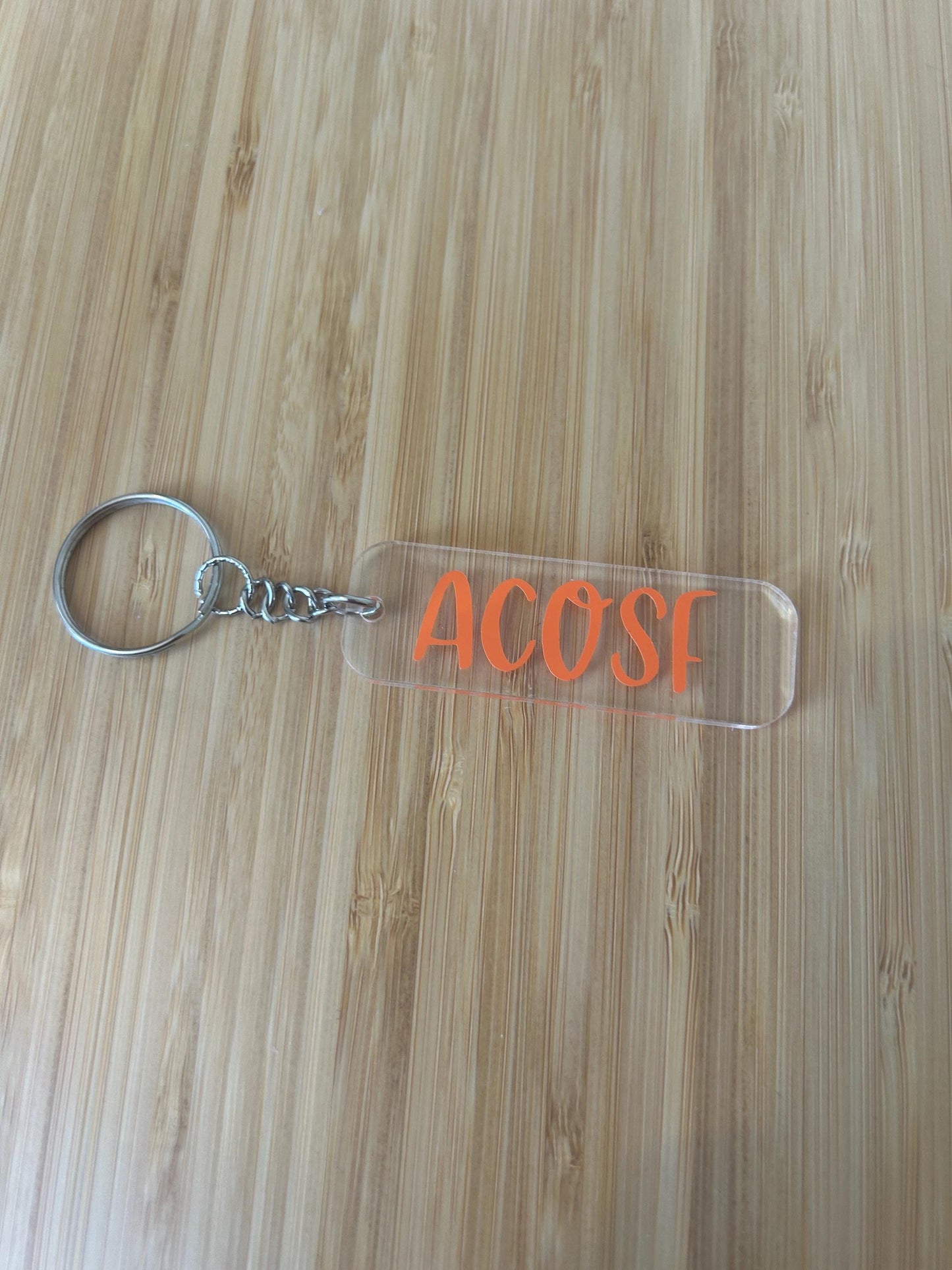 ACOTAR title keyrings