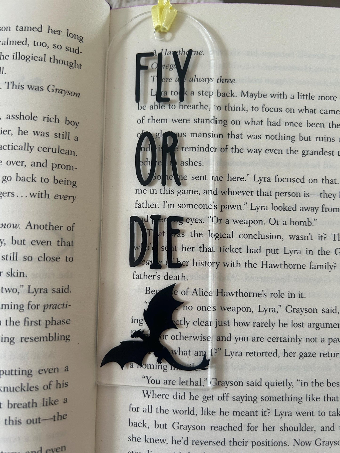 Fly or Die (Fourth Wing) Bookmark