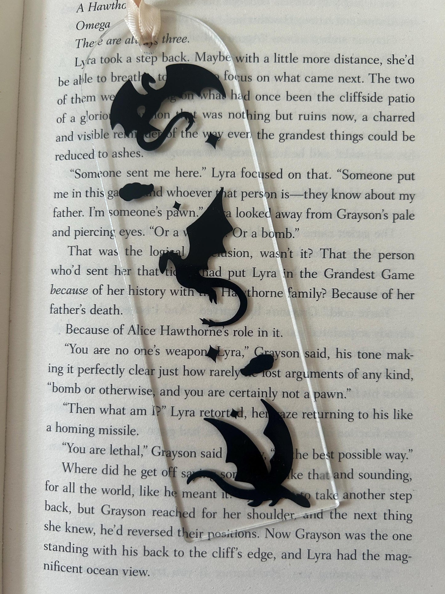 Dragons bookmark