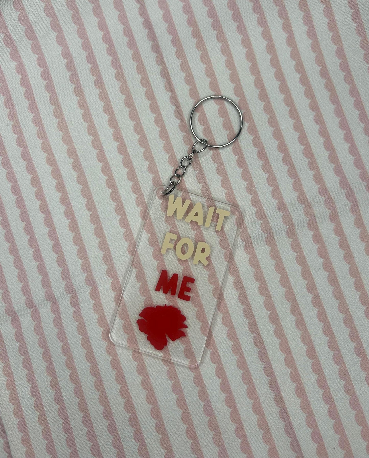 Wait for me (Hadestown Musical) Keyring