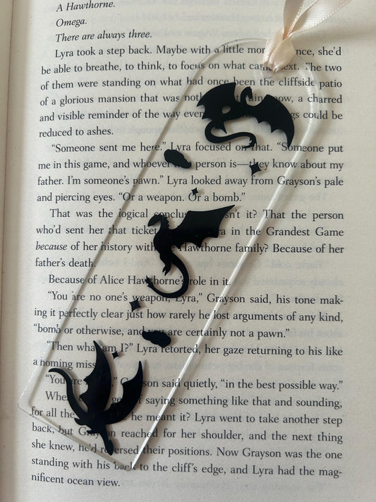 Dragons bookmark
