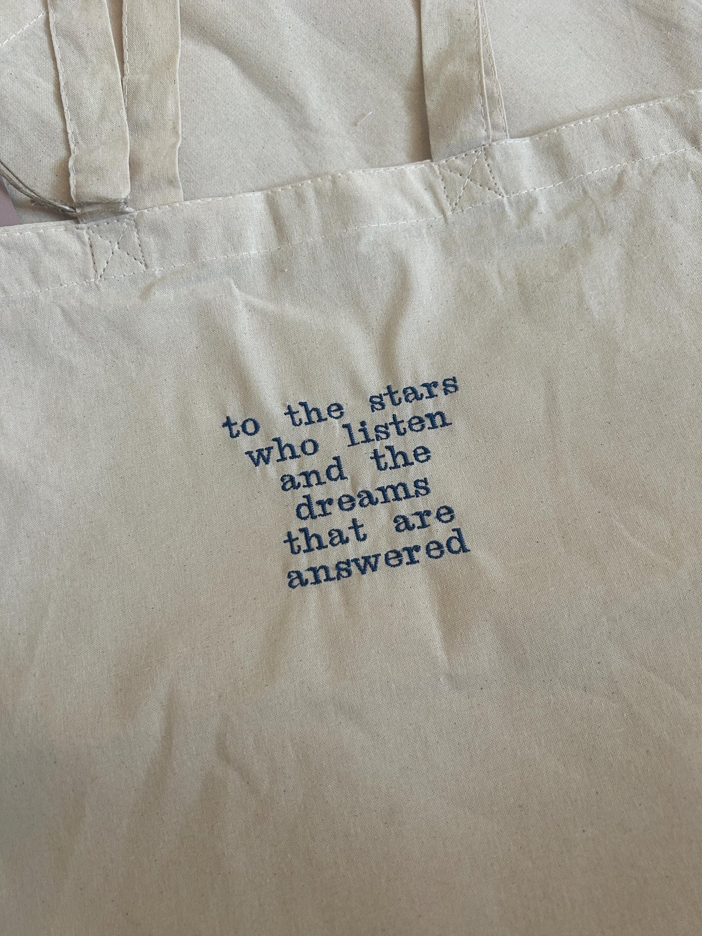 To the stars who listen (ACOTAR) Tote bag