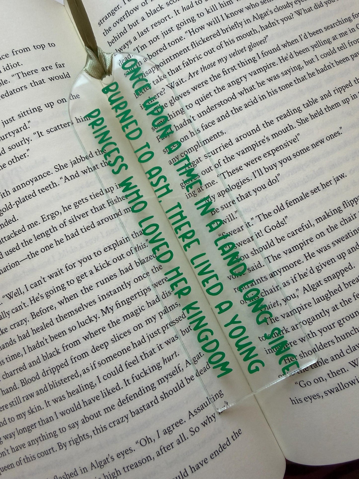 once upon a time (Throne of glass) Bookmark