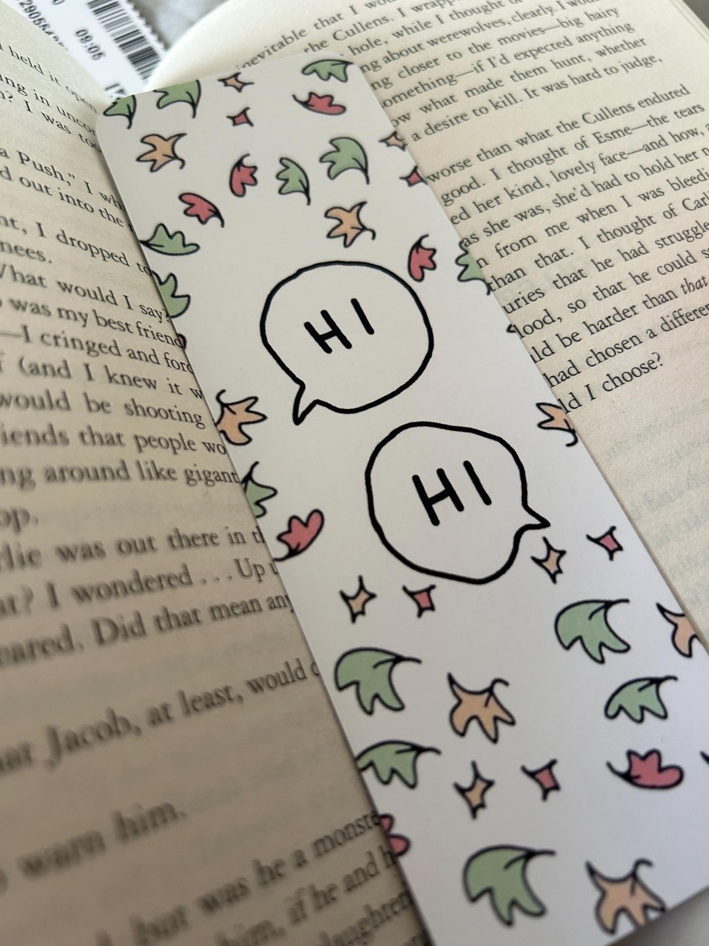 Hi Hi (Heartstopper) Card Bookmark