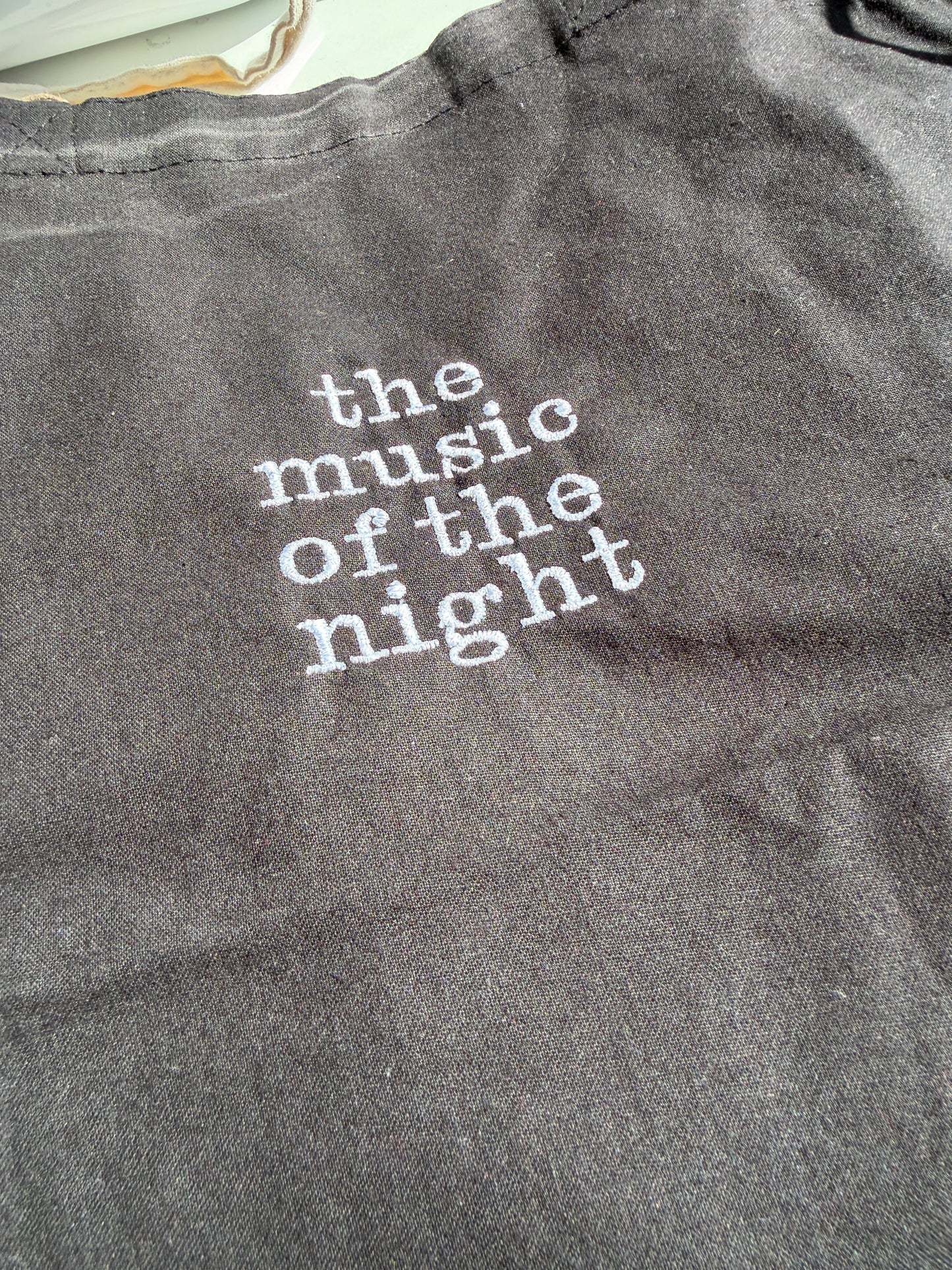 Phantom of the opera musical tote bag