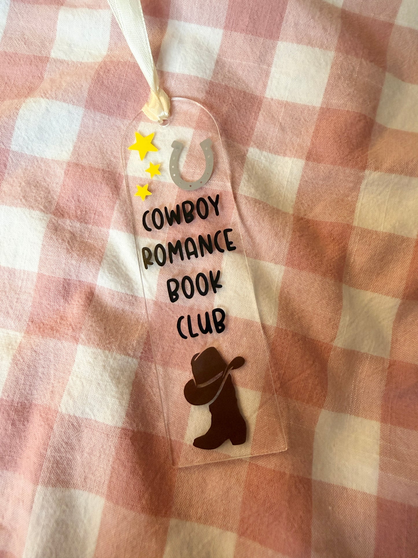 Cowboy Romance Book Club Bookmark