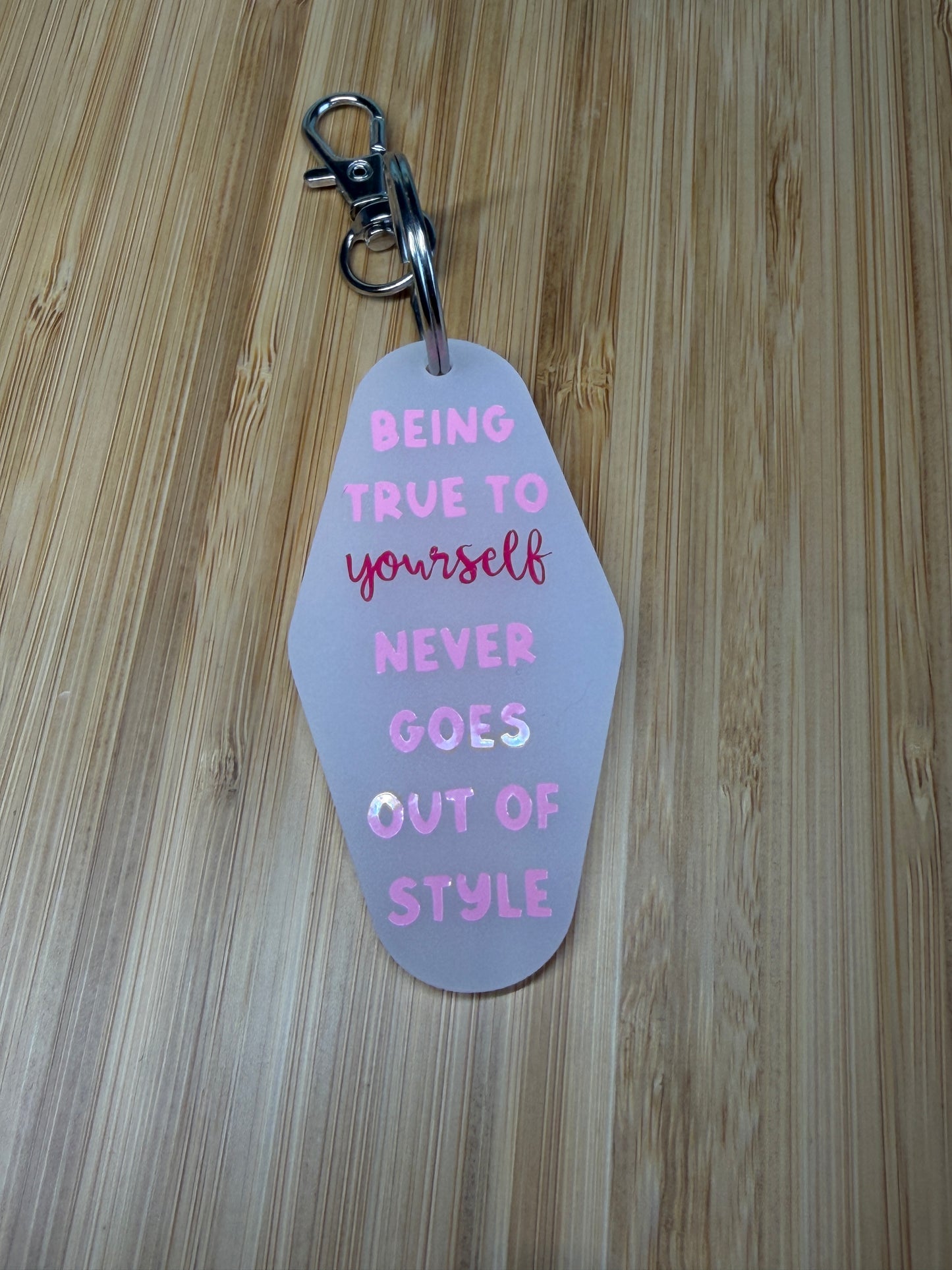 Legally Blonde Motel Style Keyring