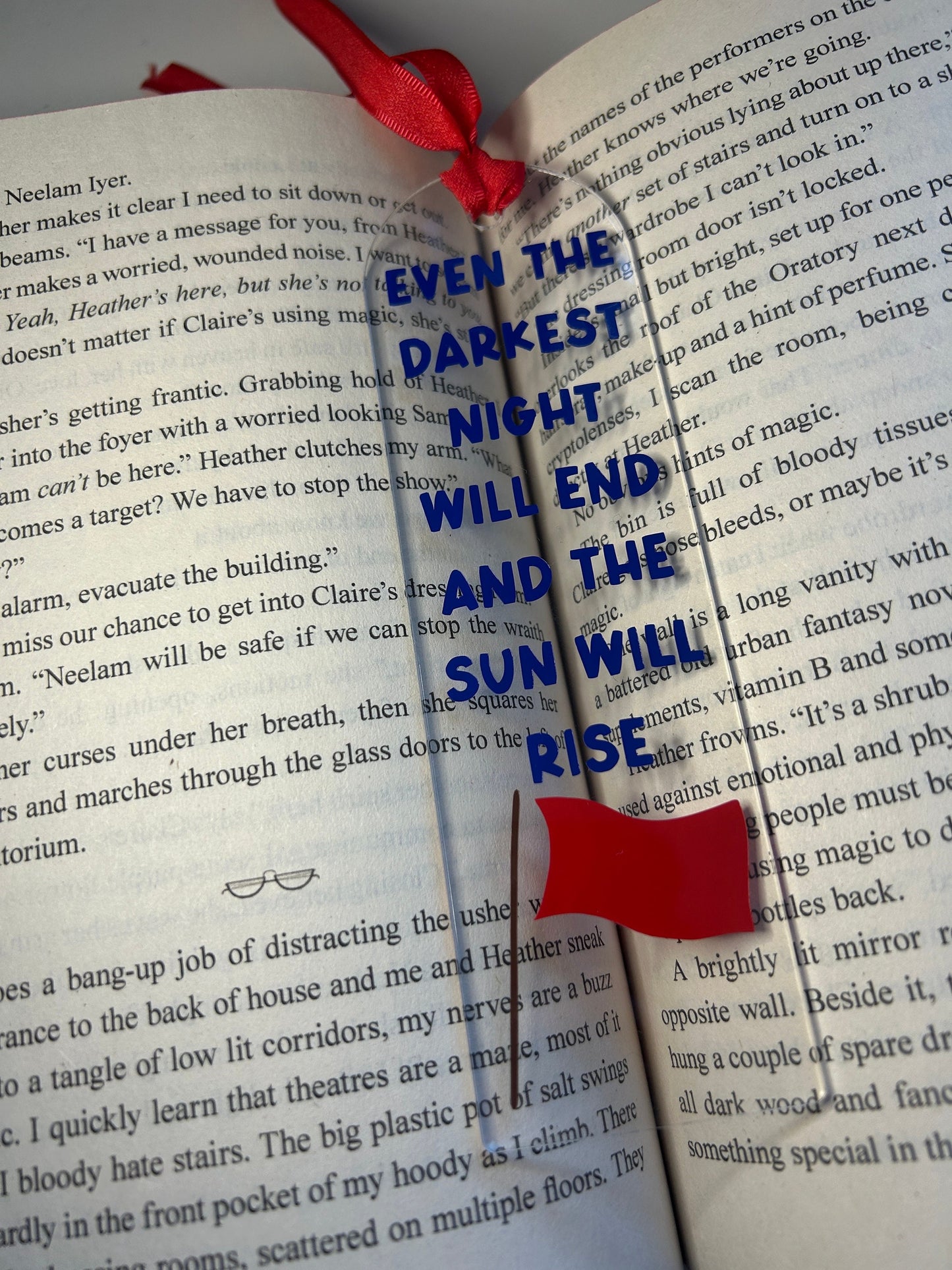 Even the darkest night will end (Les Miserables) Bookmark