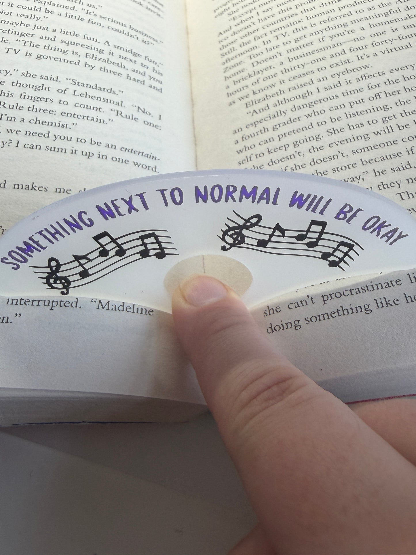 Next to Normal Musical Page Holder