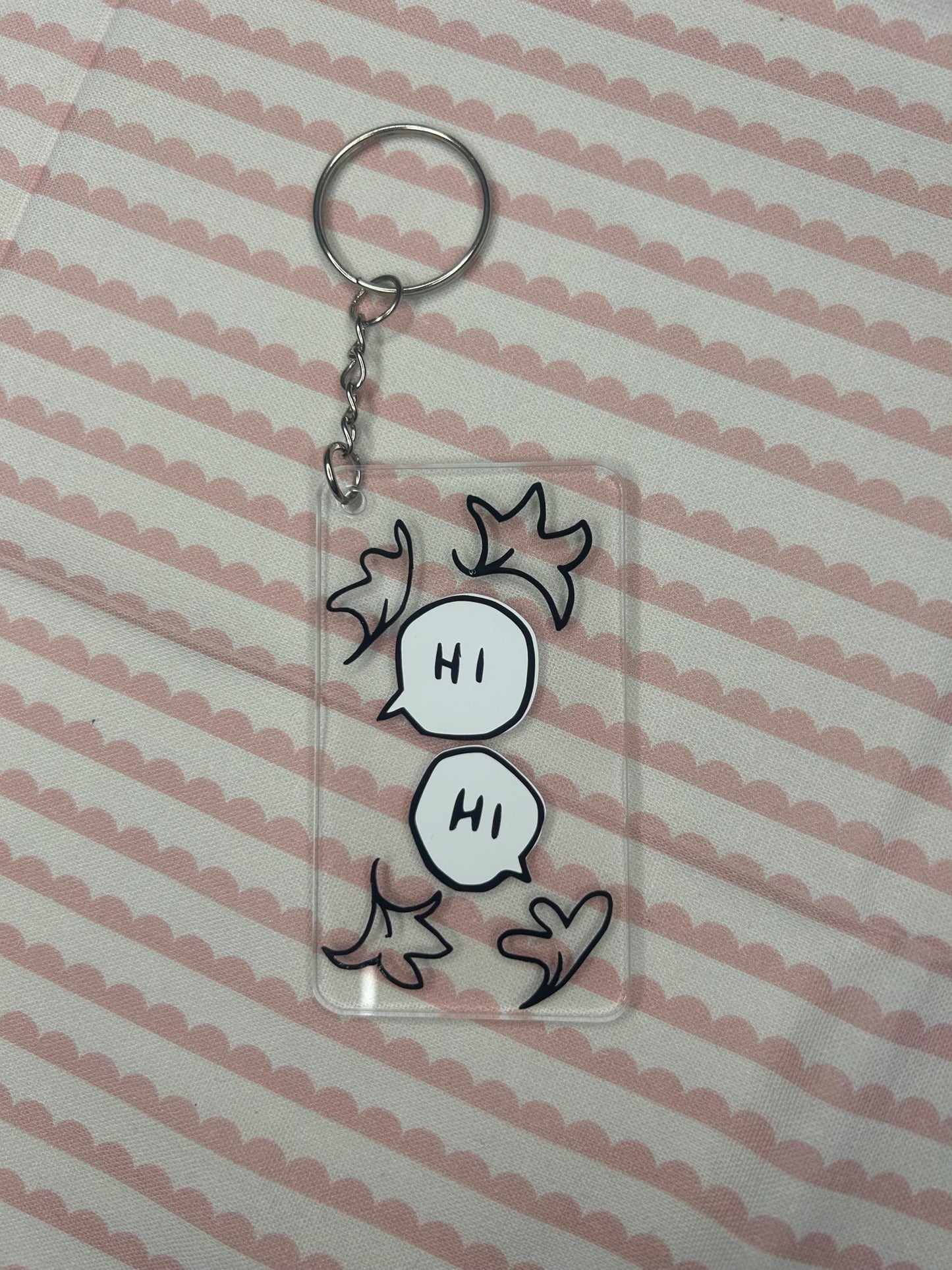 Heartstopper keyring