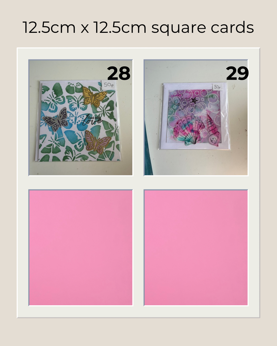 50p card SALE