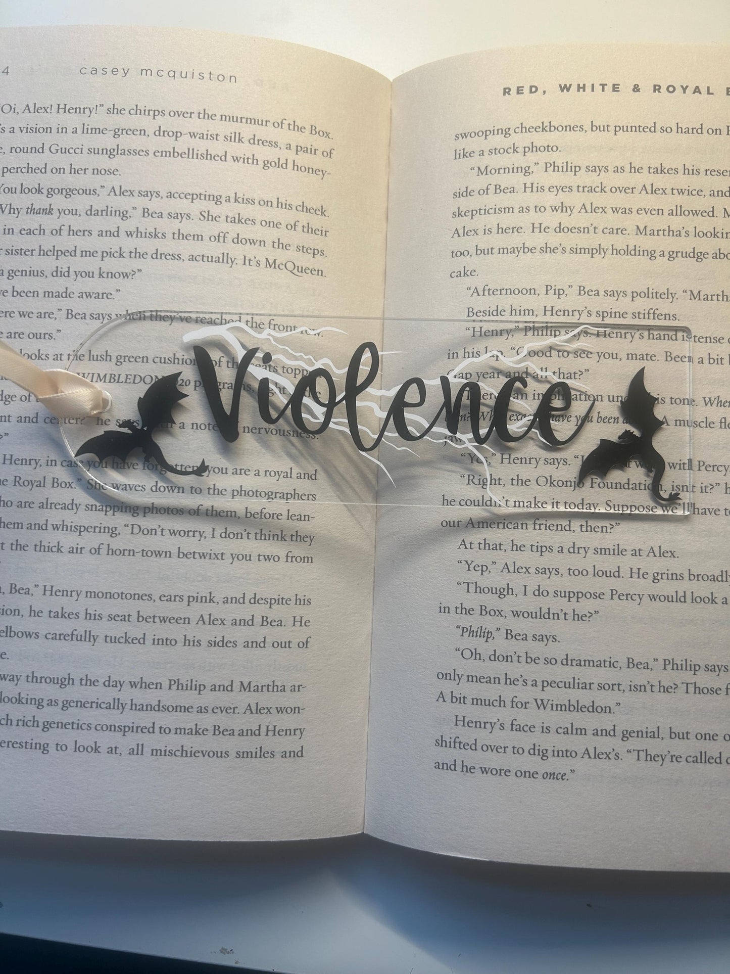 Violence (Fourth Wing) Bookmark