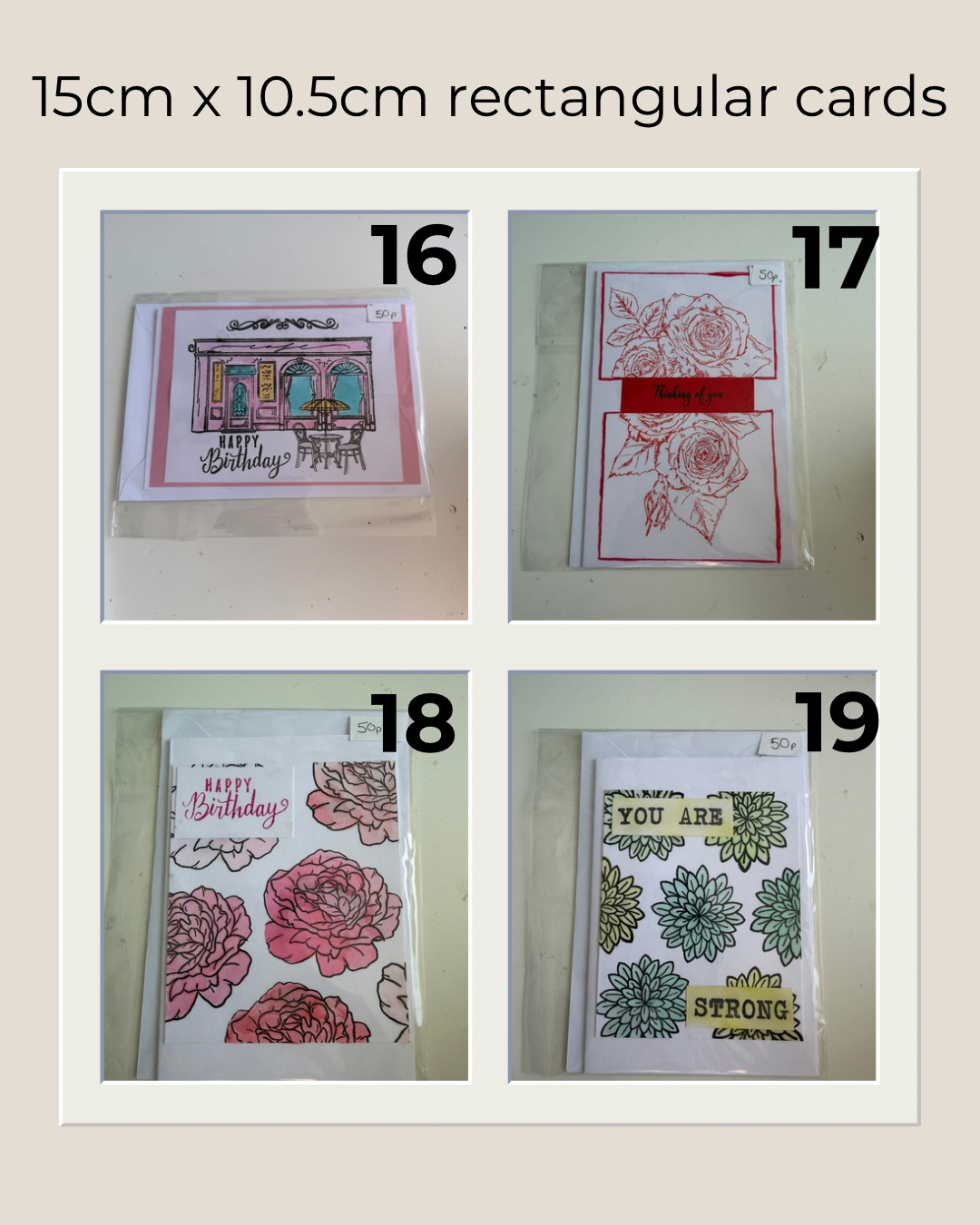 50p card SALE