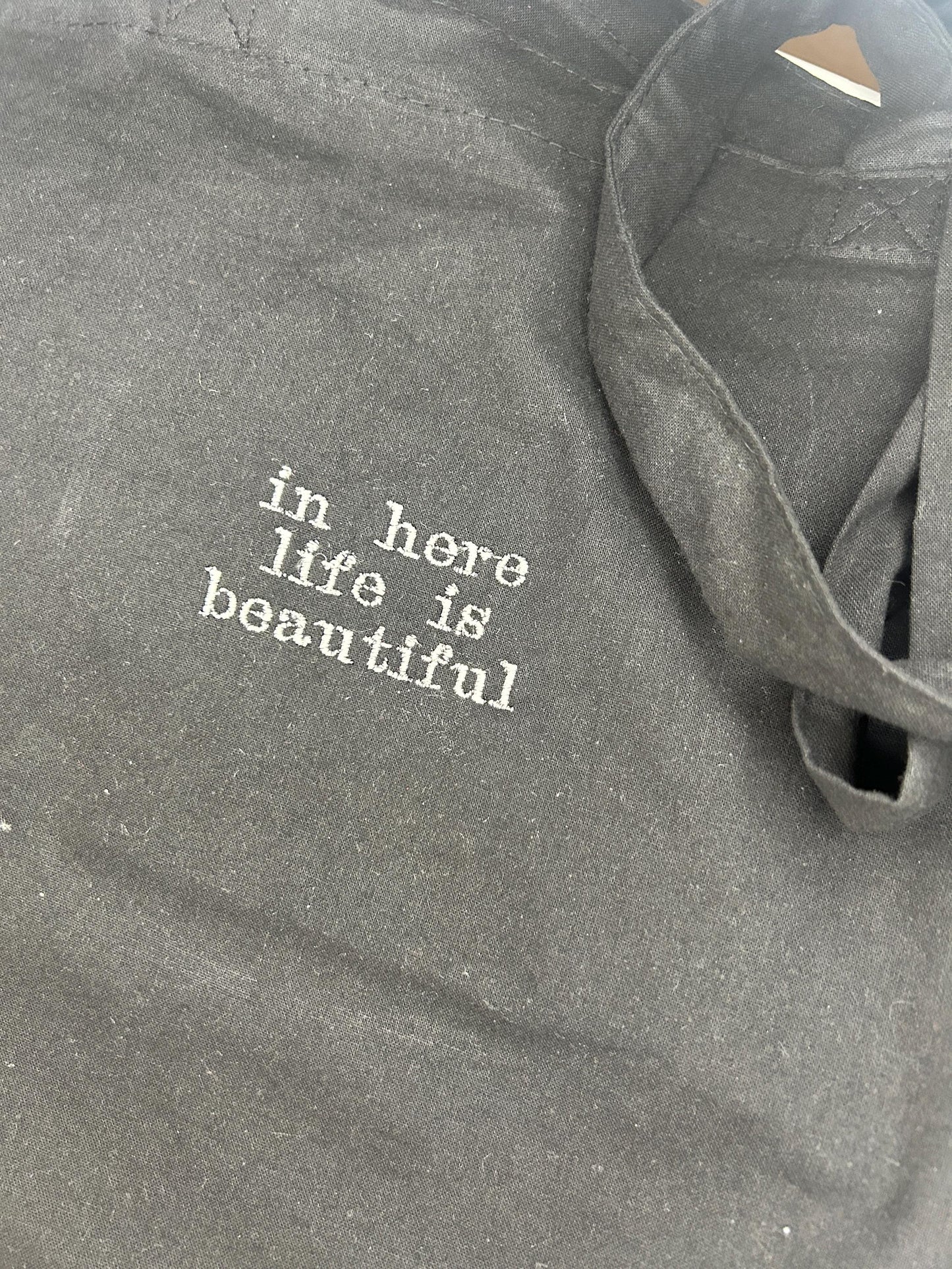In here life is beautiful (Cabaret) Tote Bag