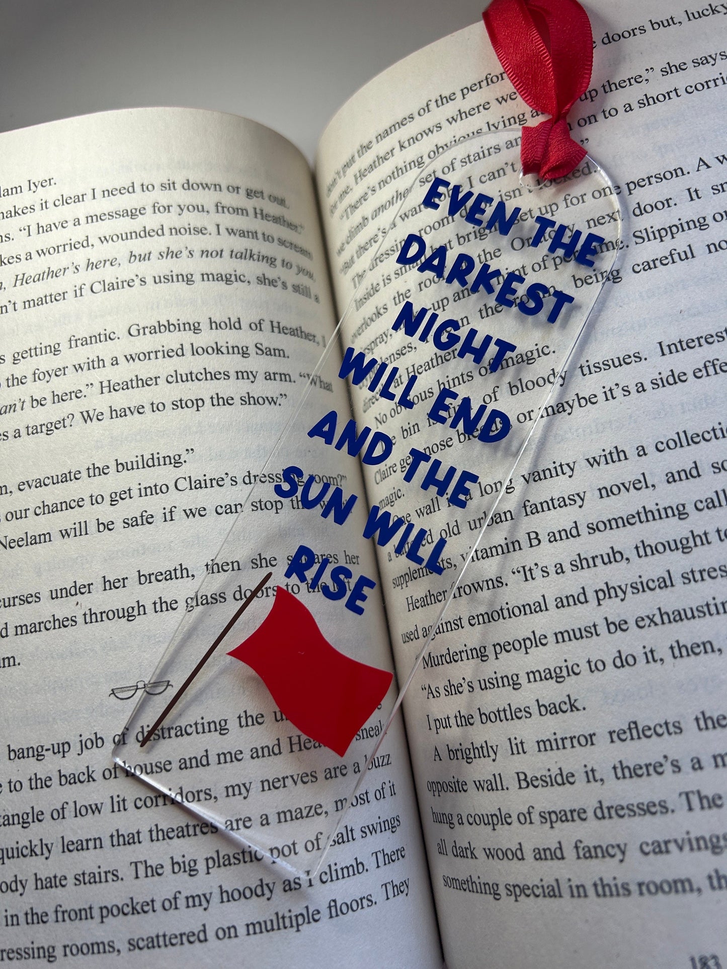Even the darkest night will end (Les Miserables) Bookmark