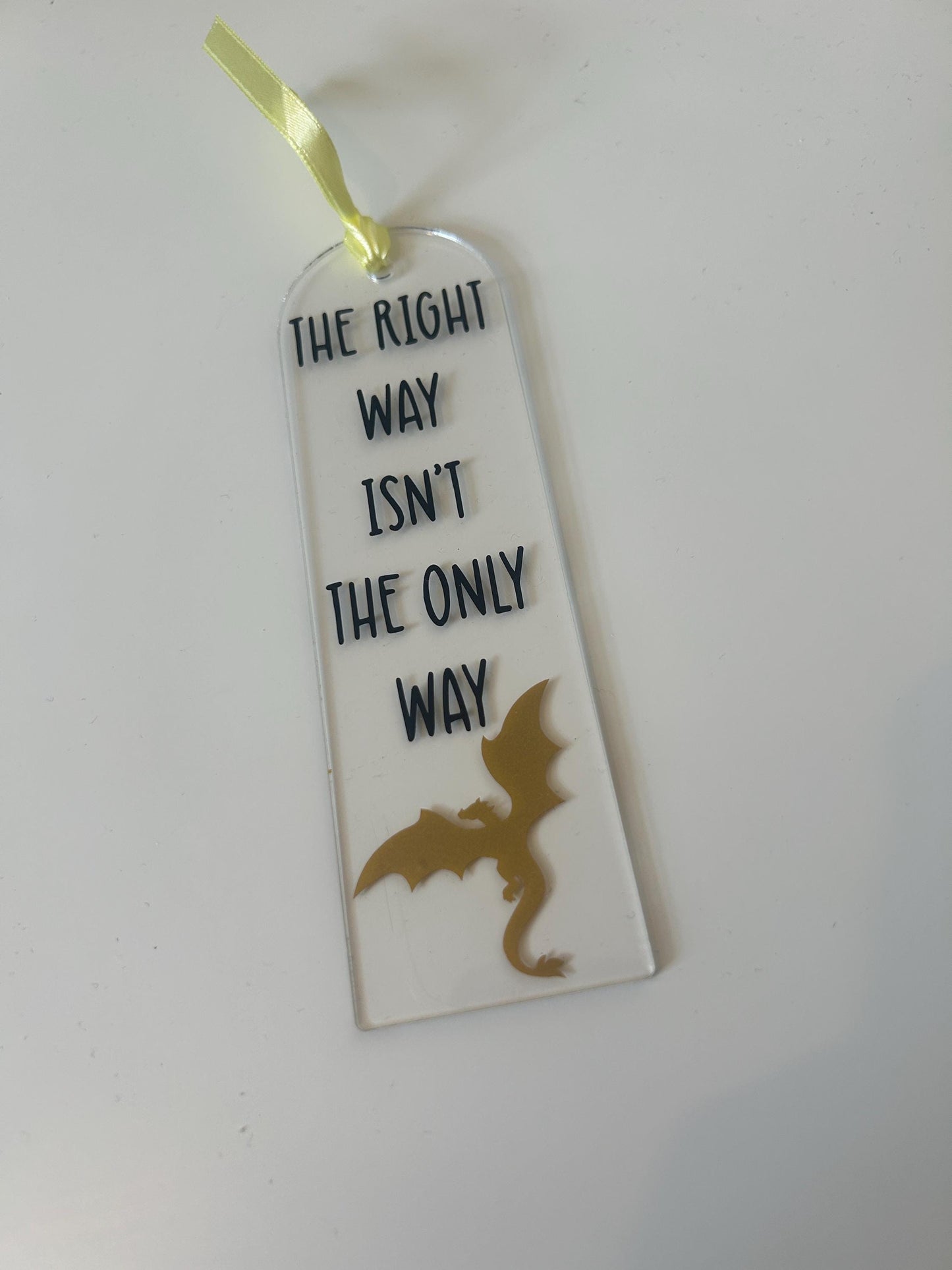 The right way isn't the only way (Fourth Wing) Bookmark