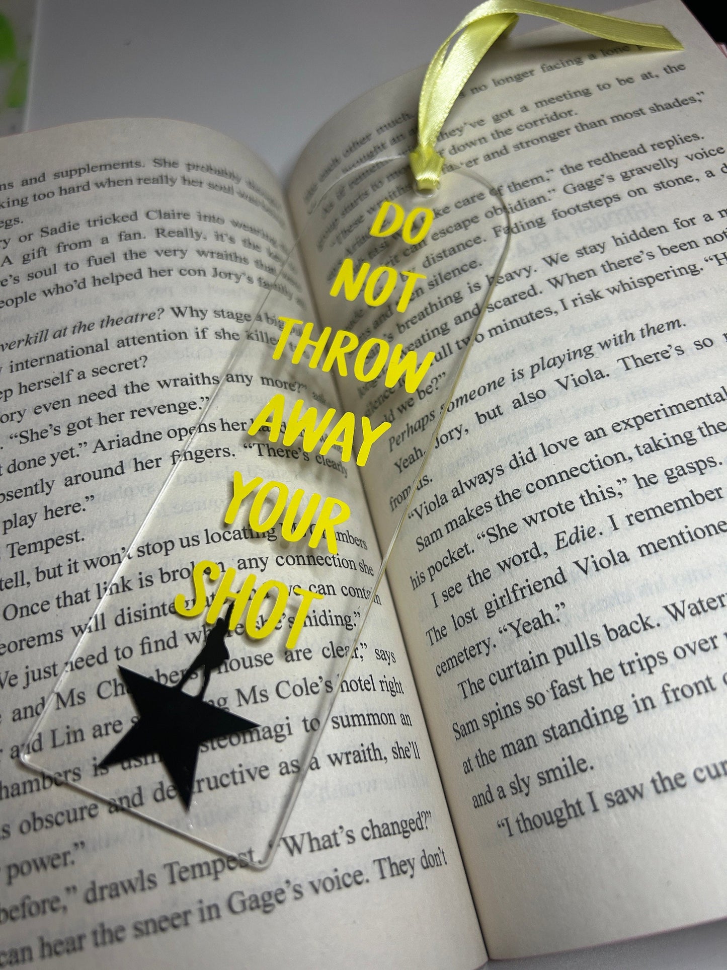 Do not throw away your shot (Hamilton) Bookmark