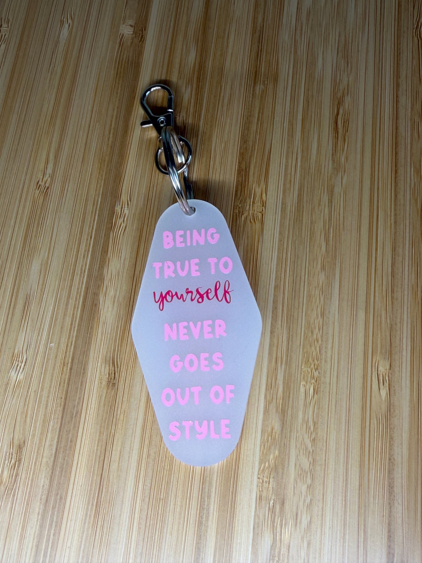 Legally Blonde Motel Style Keyring