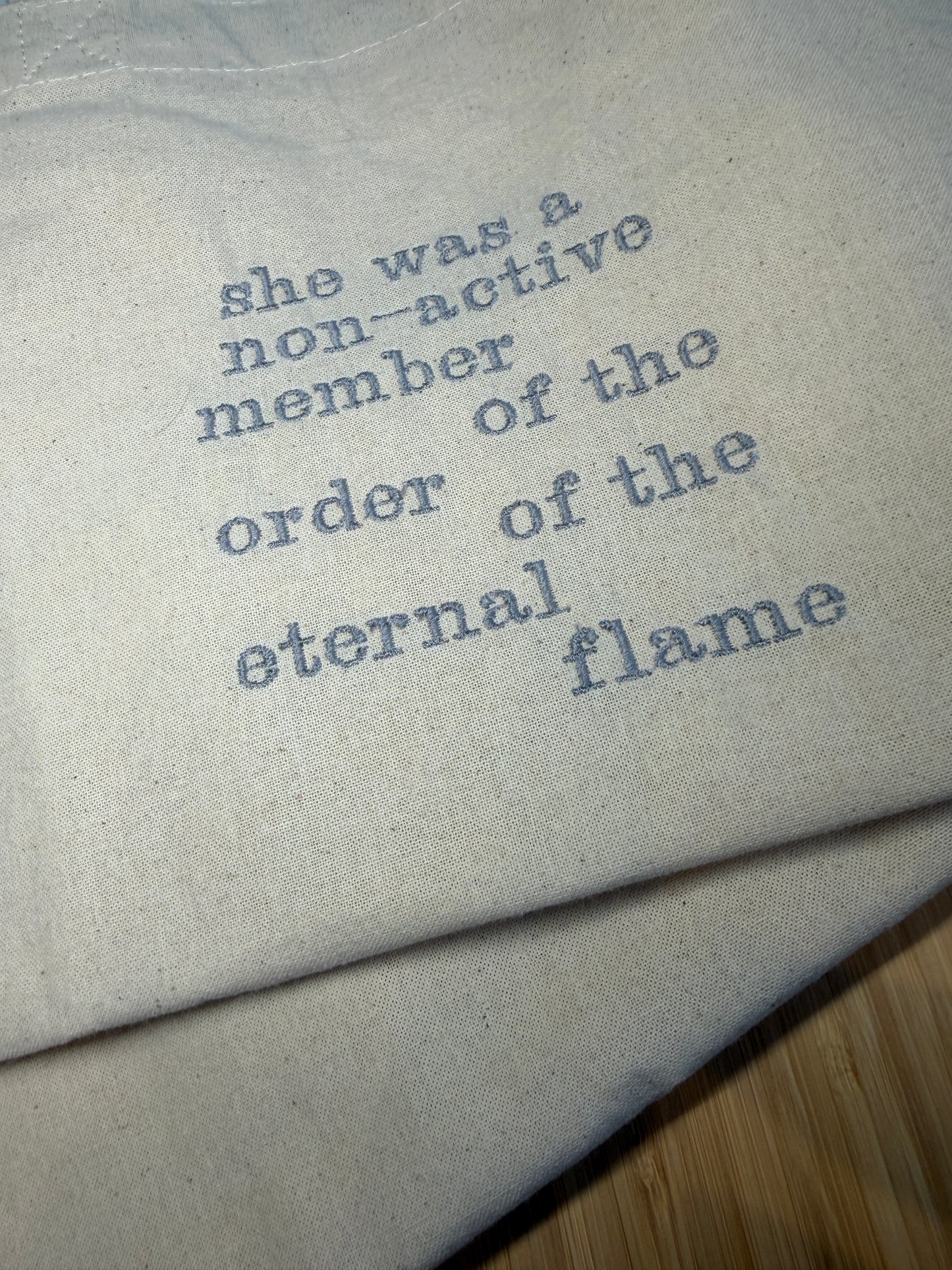Alchemised inspired tote bag