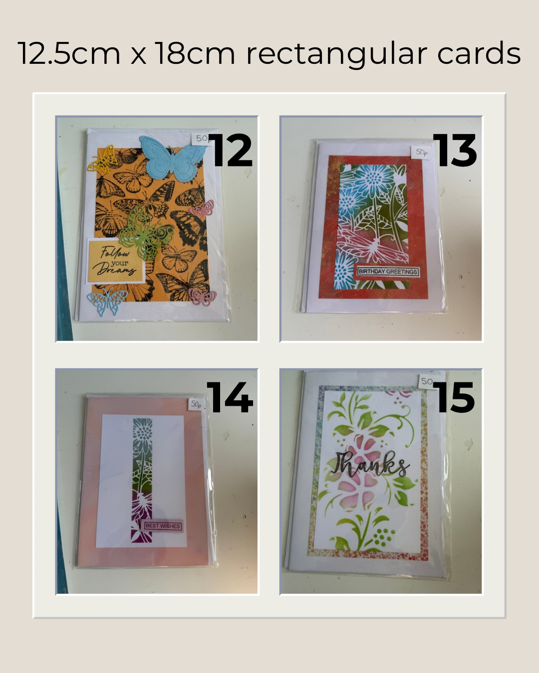 50p card SALE