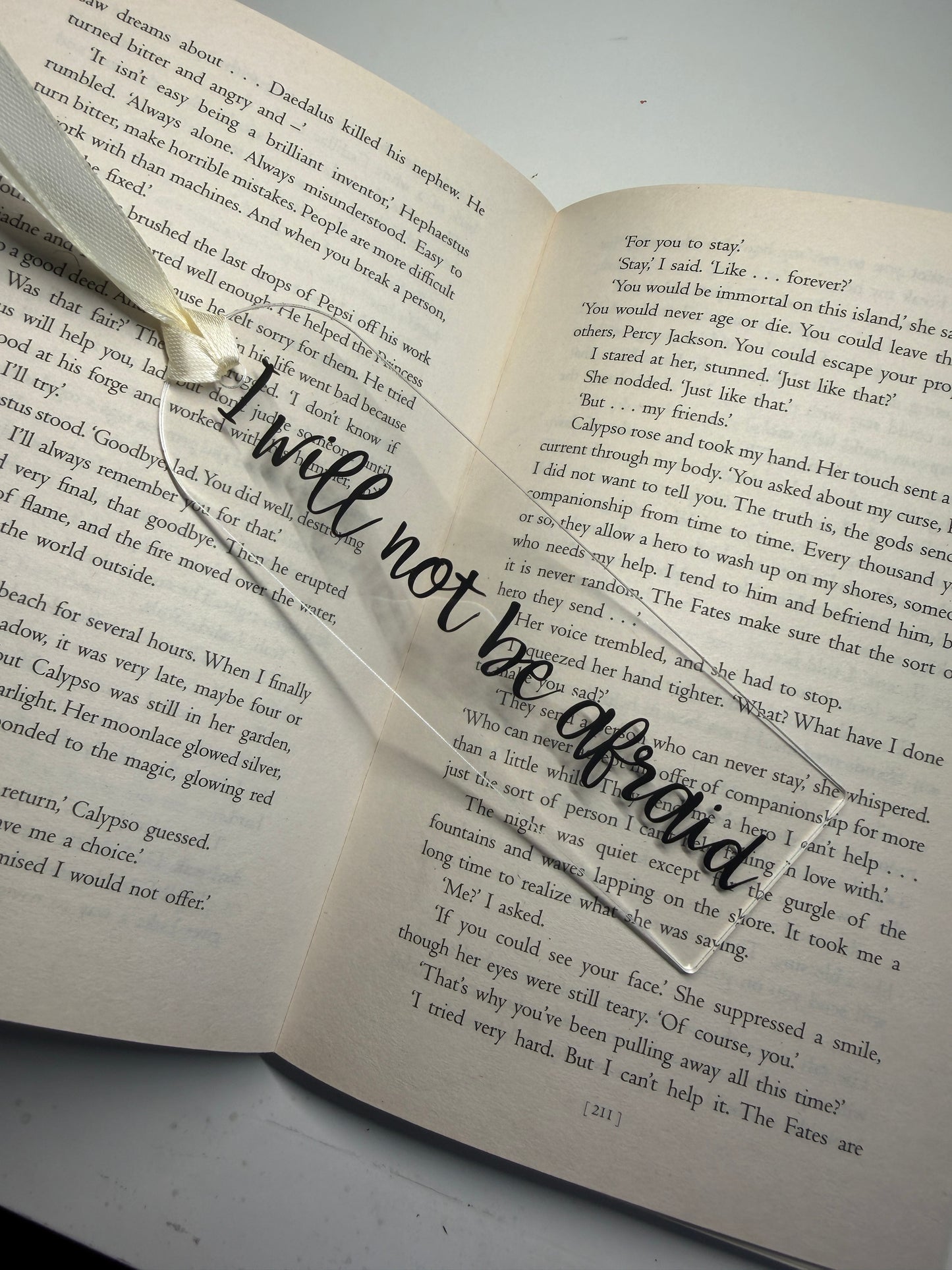 I will not be afraid Throne of glass bookmark (4 styles!)