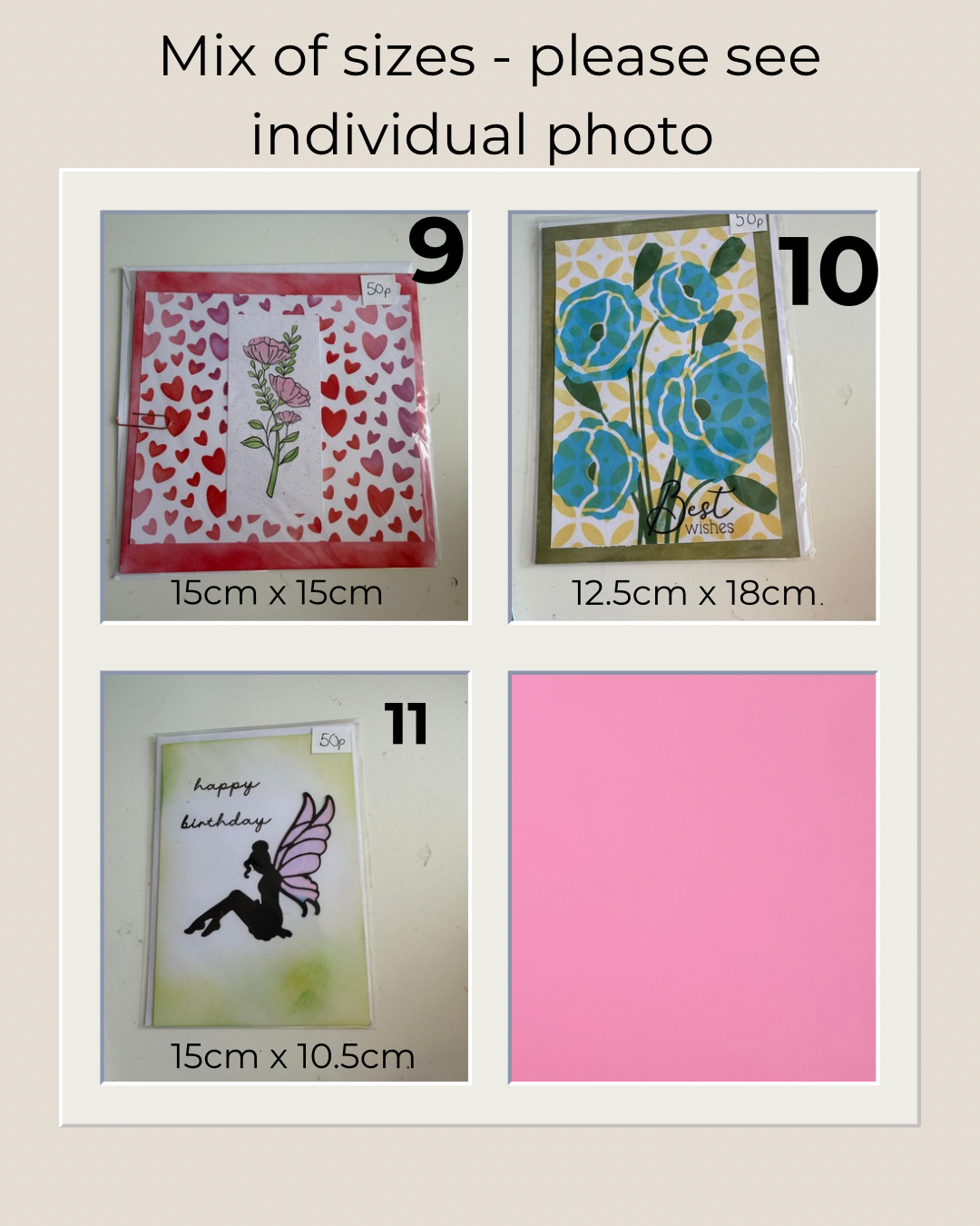 50p card SALE