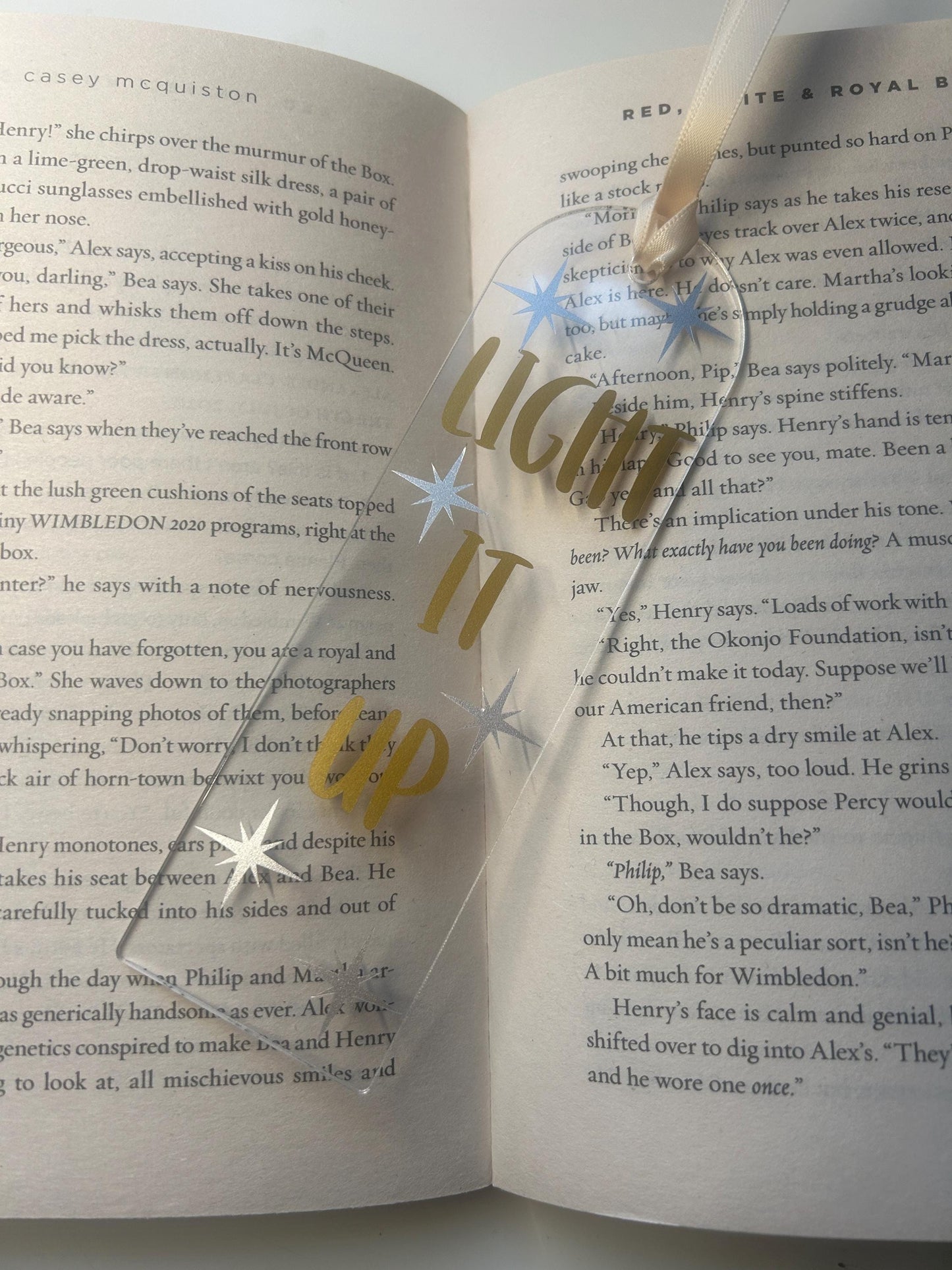 Light it up (Crescent City) Bookmark
