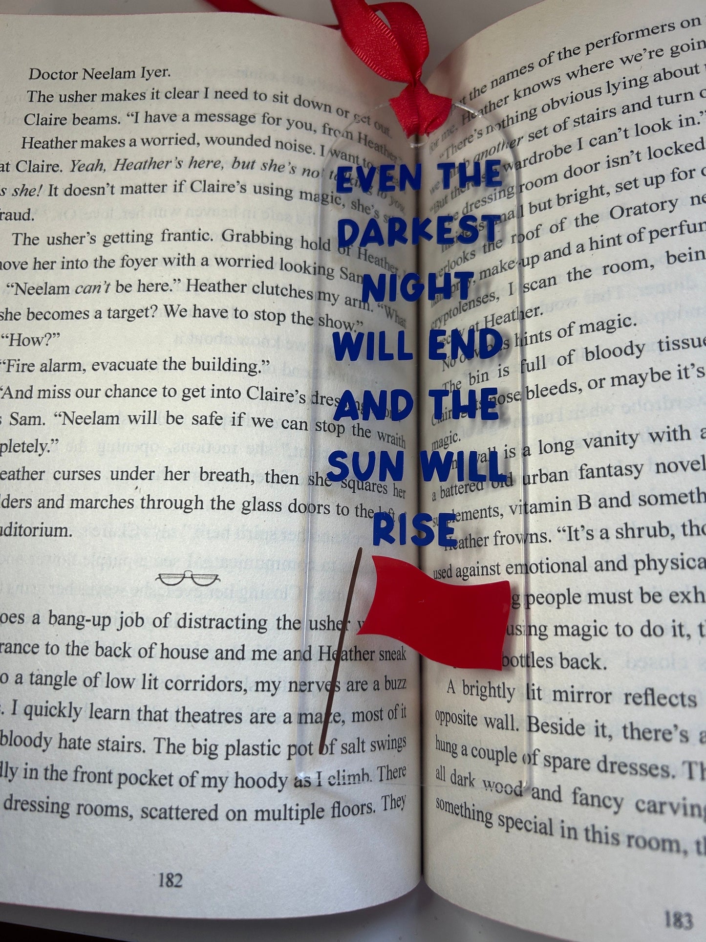 Even the darkest night will end (Les Miserables) Bookmark