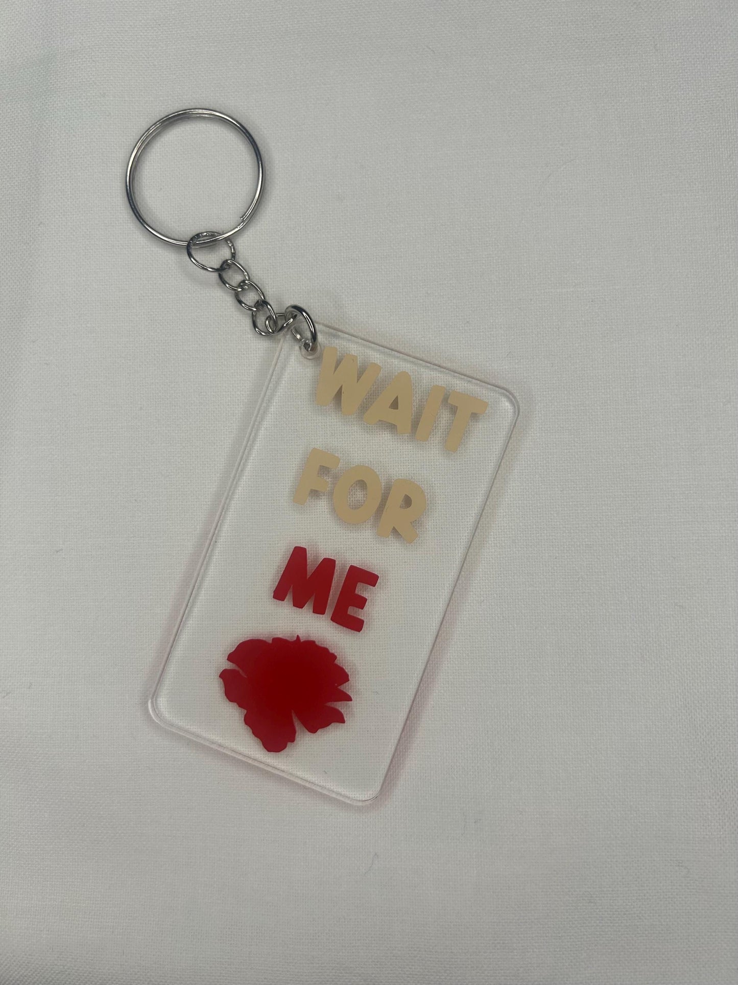 Wait for me (Hadestown Musical) Keyring