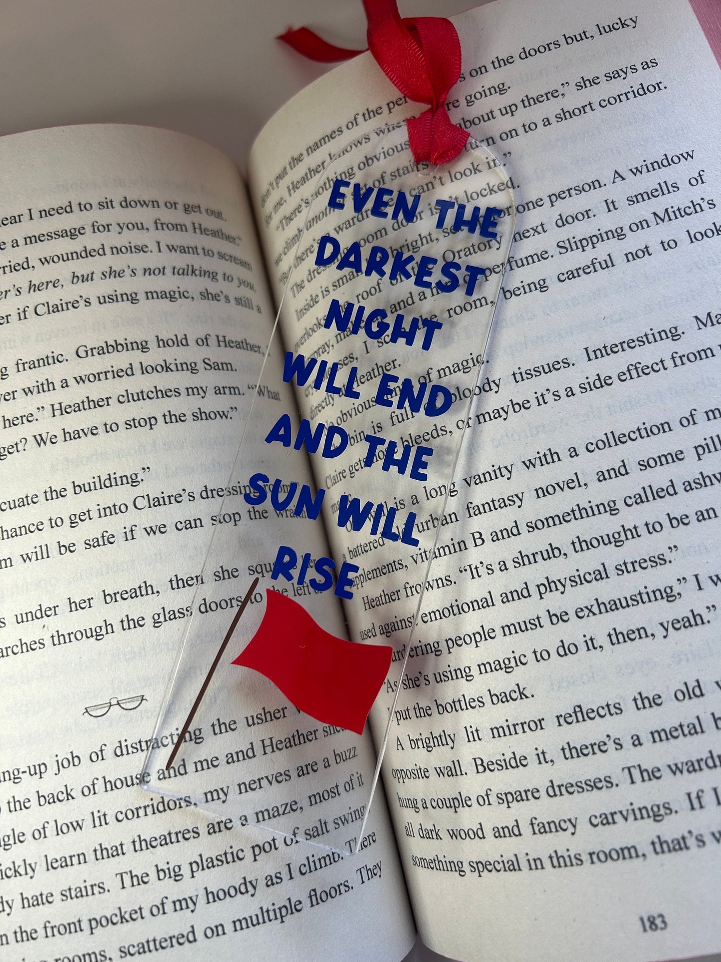 Even the darkest night will end (Les Miserables) Bookmark