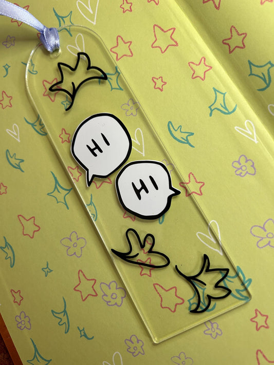 Heartstopper Hi Hi Bookmark