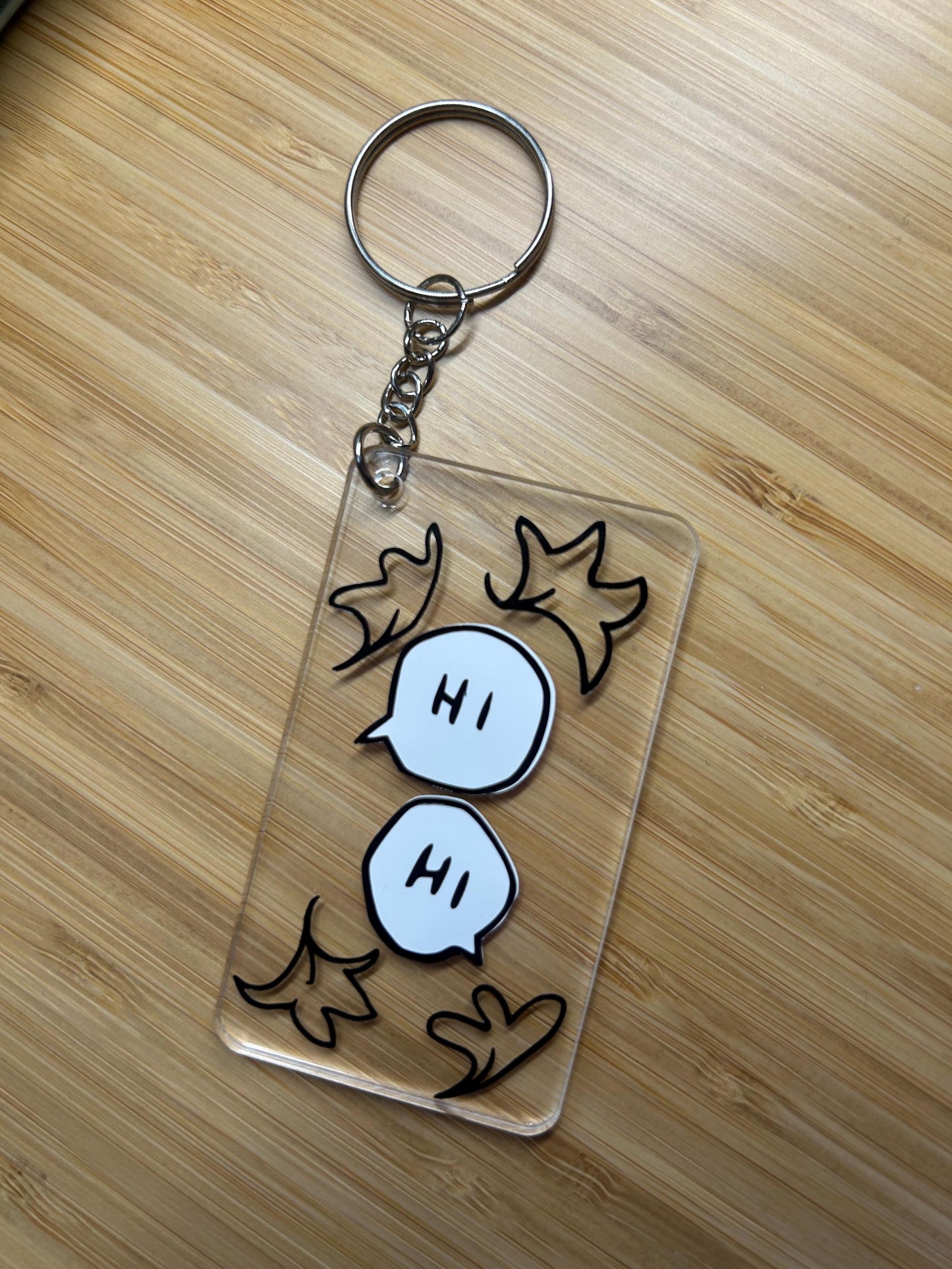 Heartstopper keyring