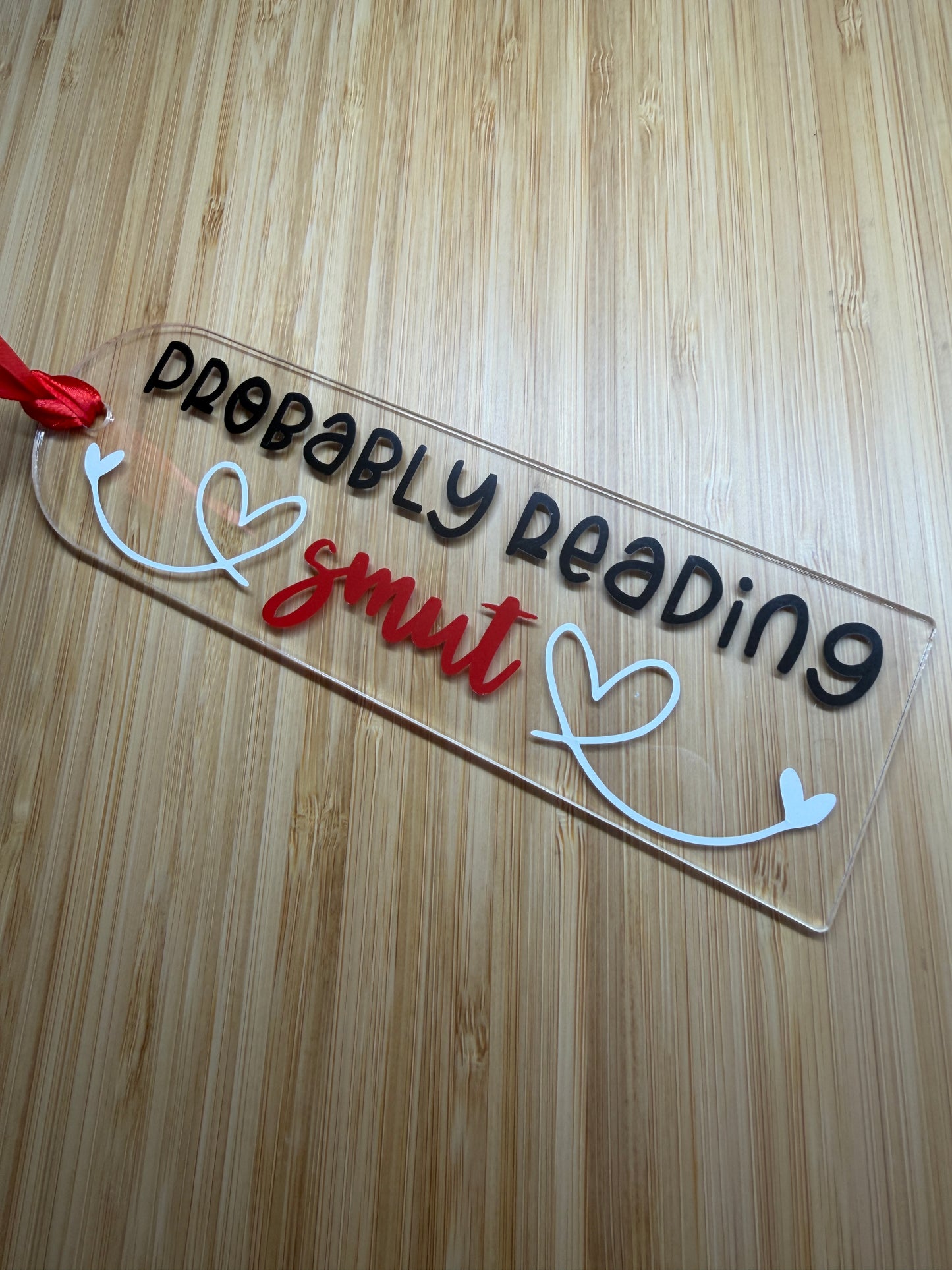 Probably reading smut bookmark