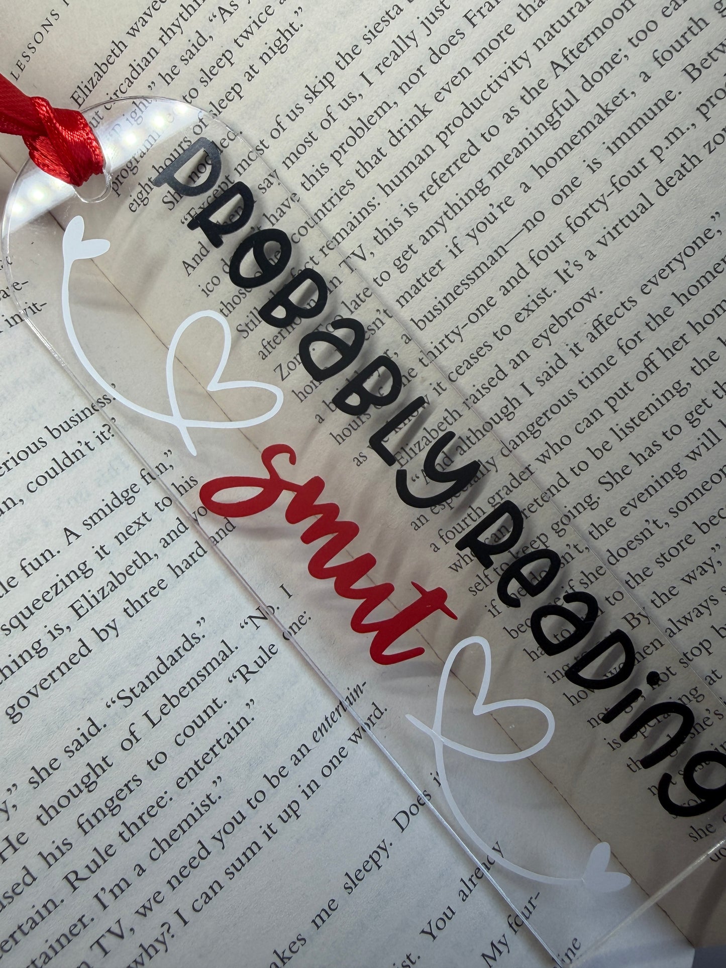 Probably reading smut bookmark