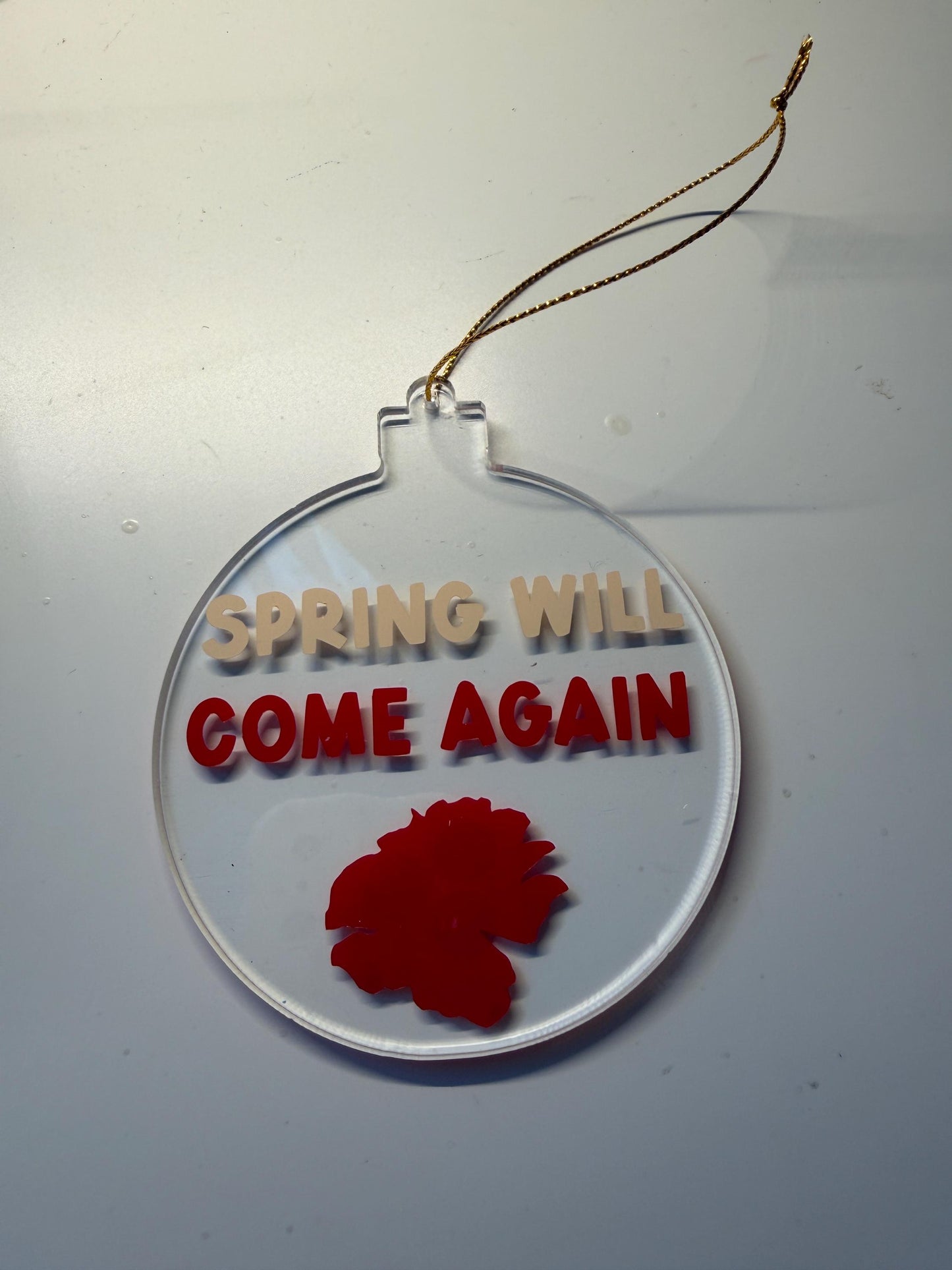 Spring will come again (Hadestown) Bauble