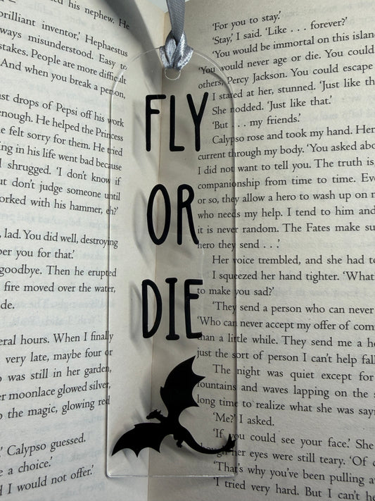 Fly or Die (Fourth Wing) Bookmark