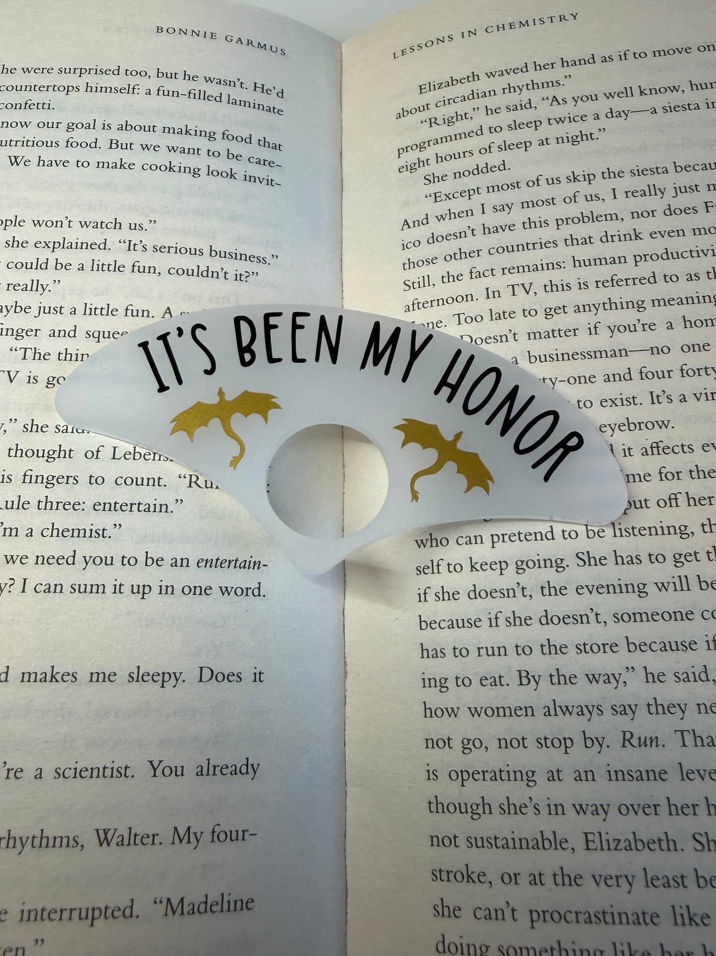 It’s been my honor (Fourth Wing) Book Holder