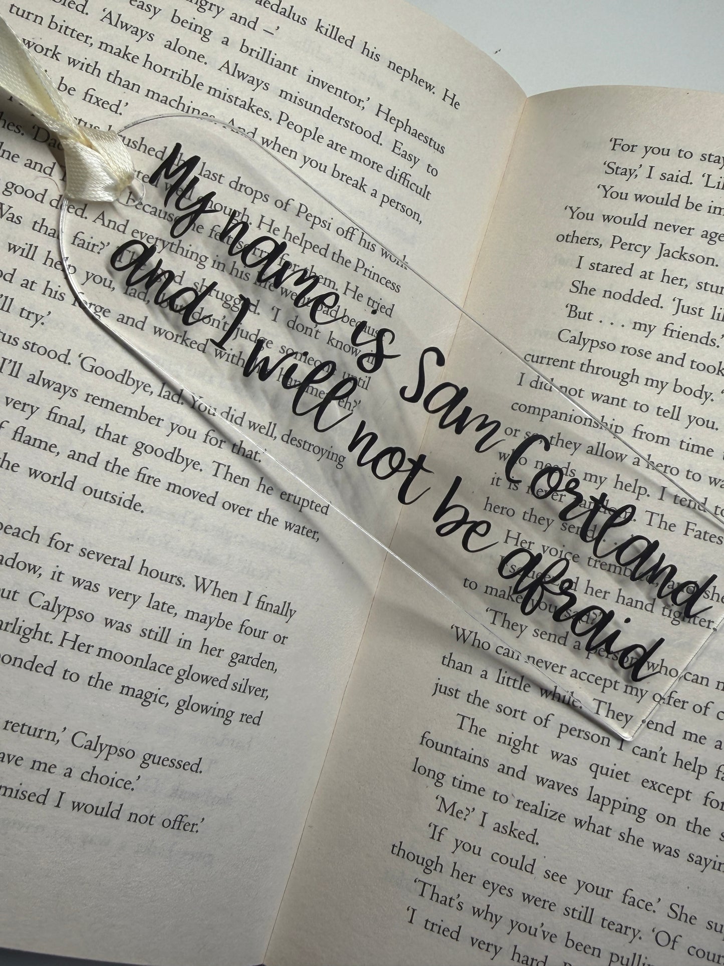 I will not be afraid Throne of glass bookmark (4 styles!)