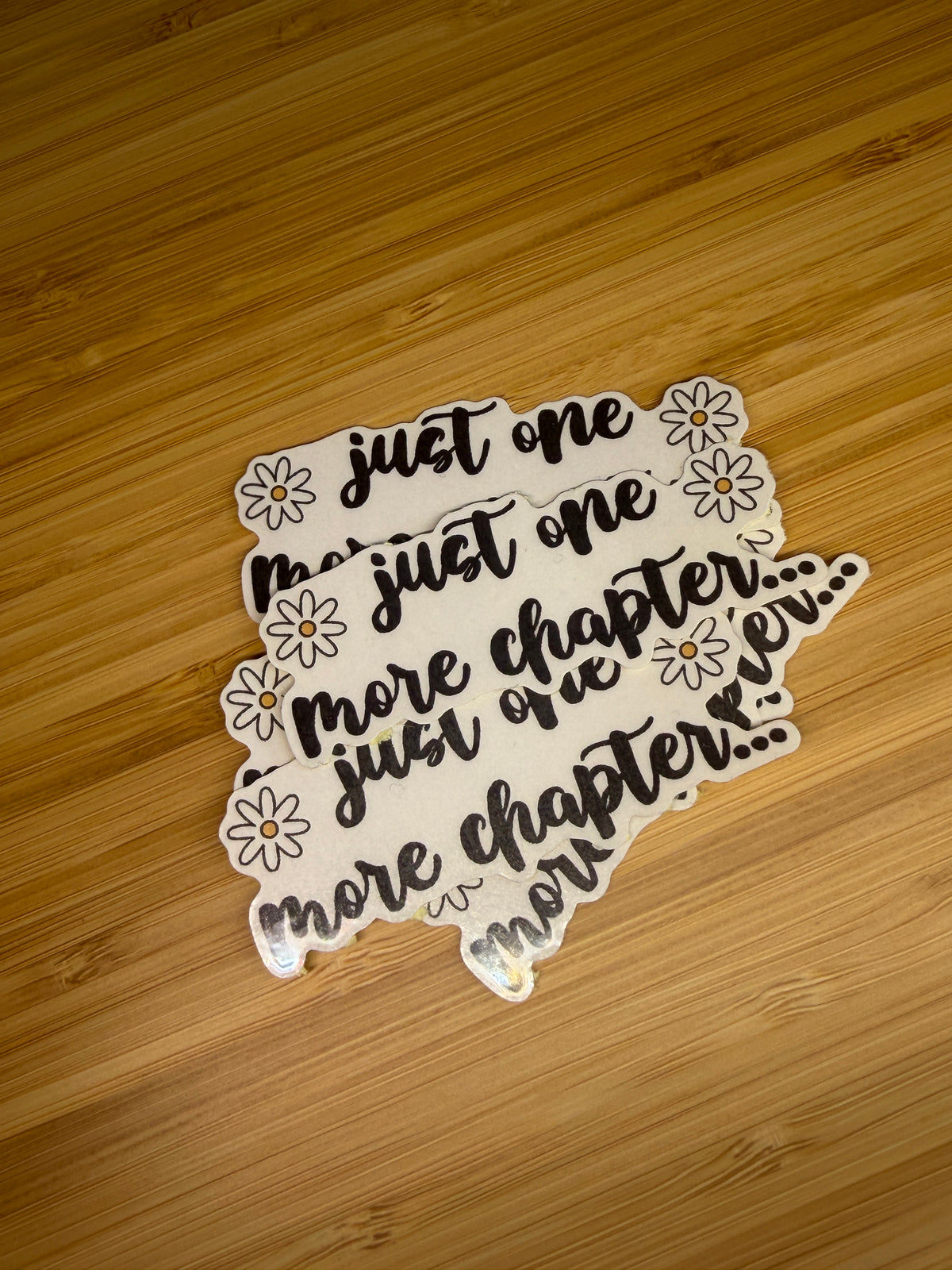 just one more chapter sticker