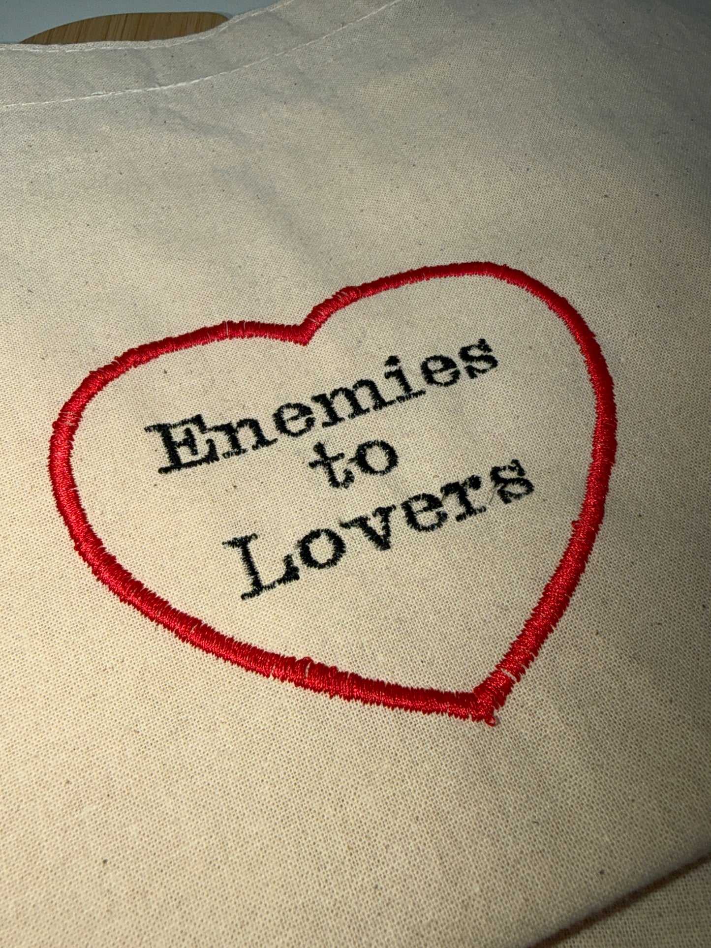 Enemies to Lovers Tote Bag
