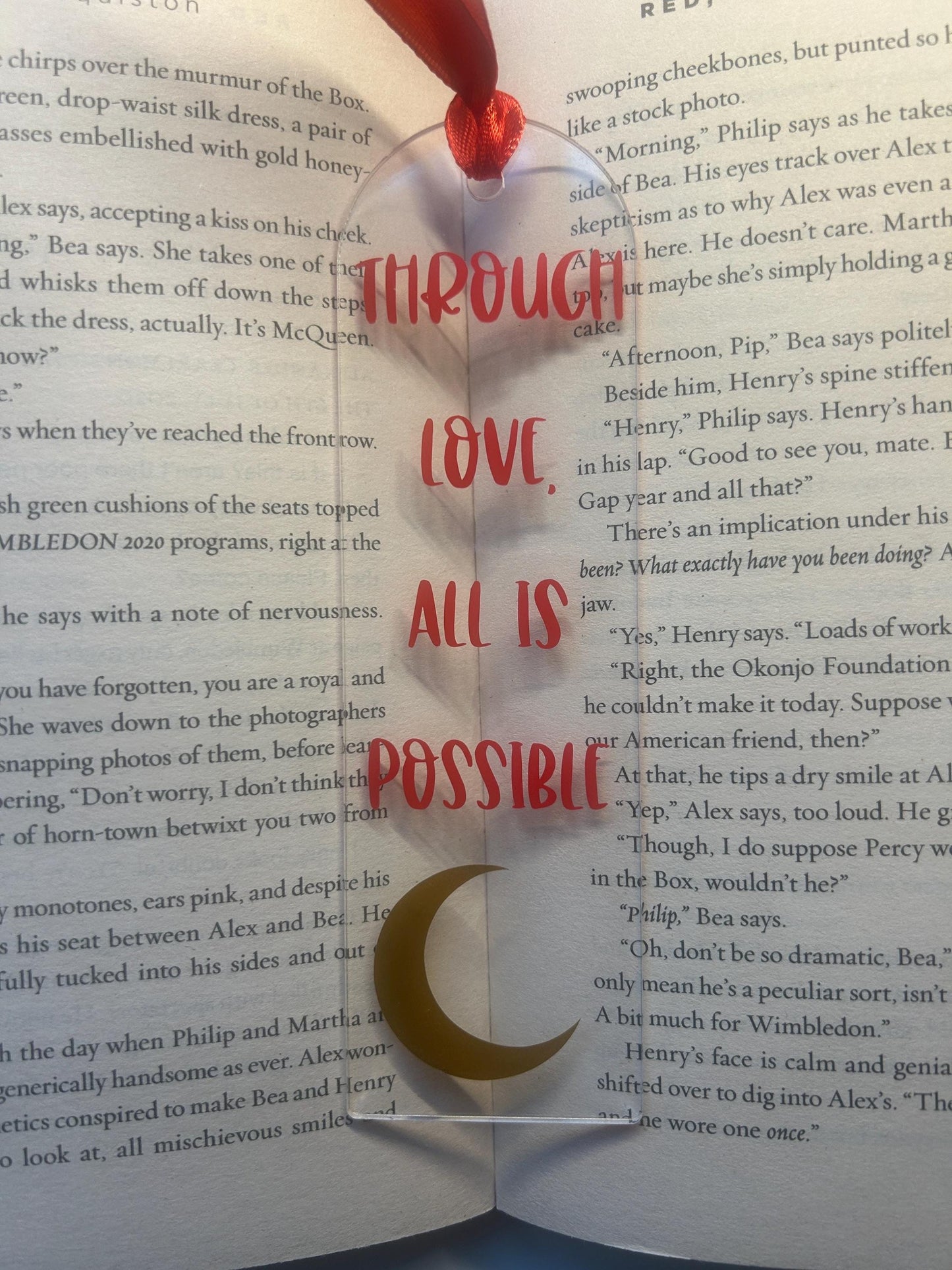 Through love, all is possible (Crescent City) Bookmark