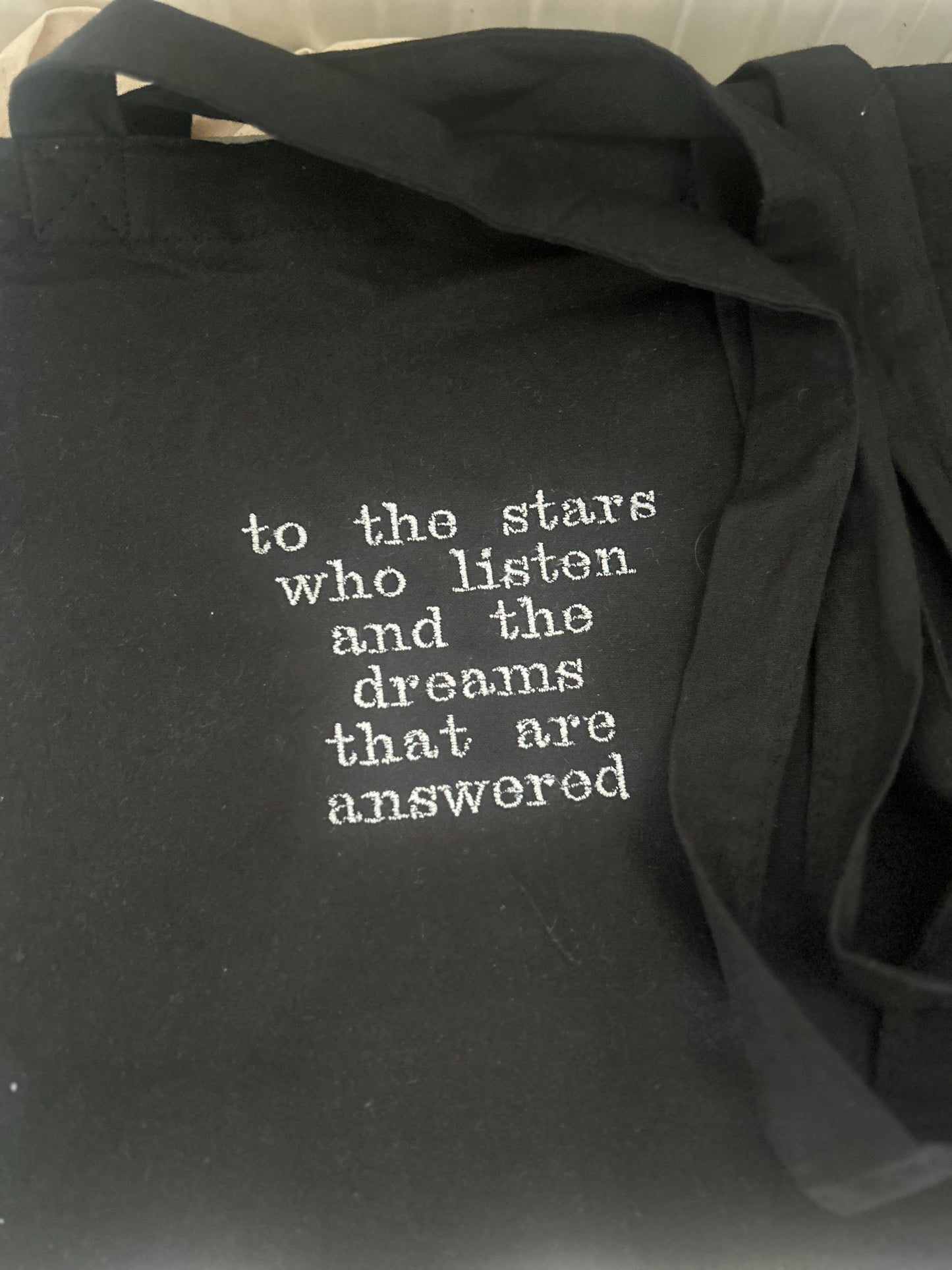 To the stars who listen (ACOTAR) Tote bag